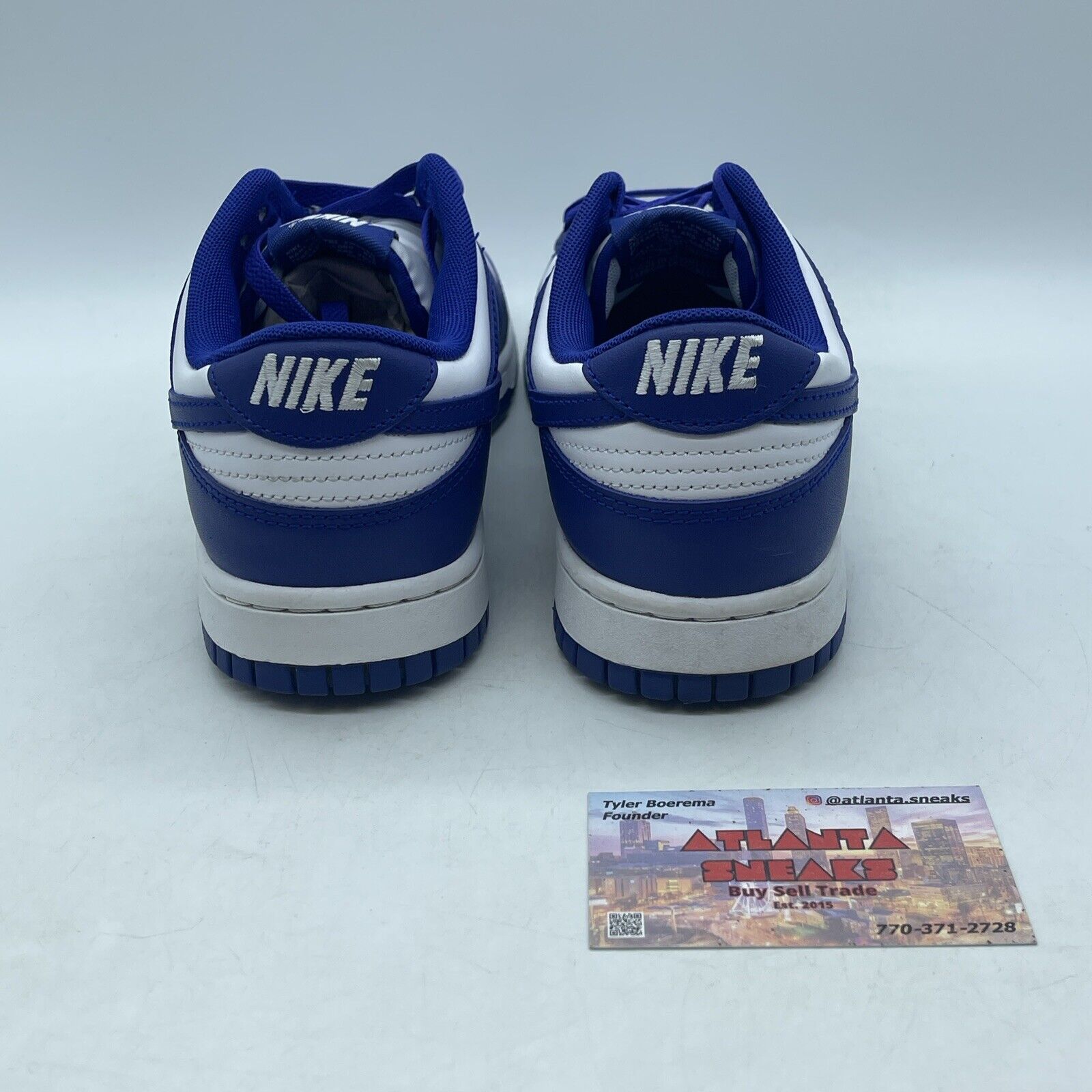 Size 8 - Dunk Low Concord Blue White Leather (DV0833-103)