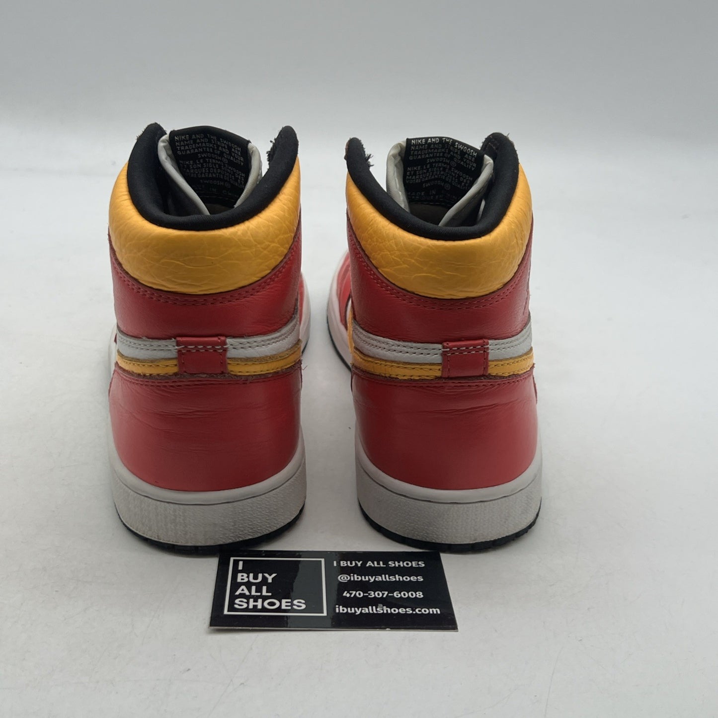 Size 9 - Air Jordan 1 Retro High OG Light Fusion Red 2021 (555088-603)