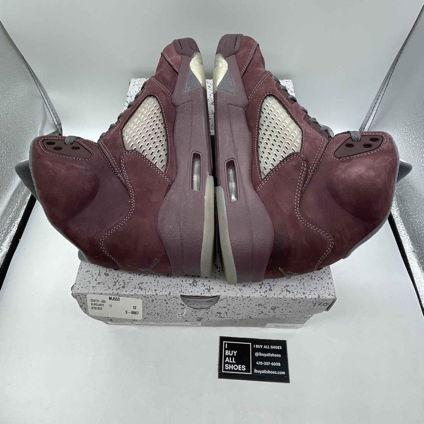 Size 12 - Air Jordan 5 Retro SE 2023 Burgundy (DZ4131-600)