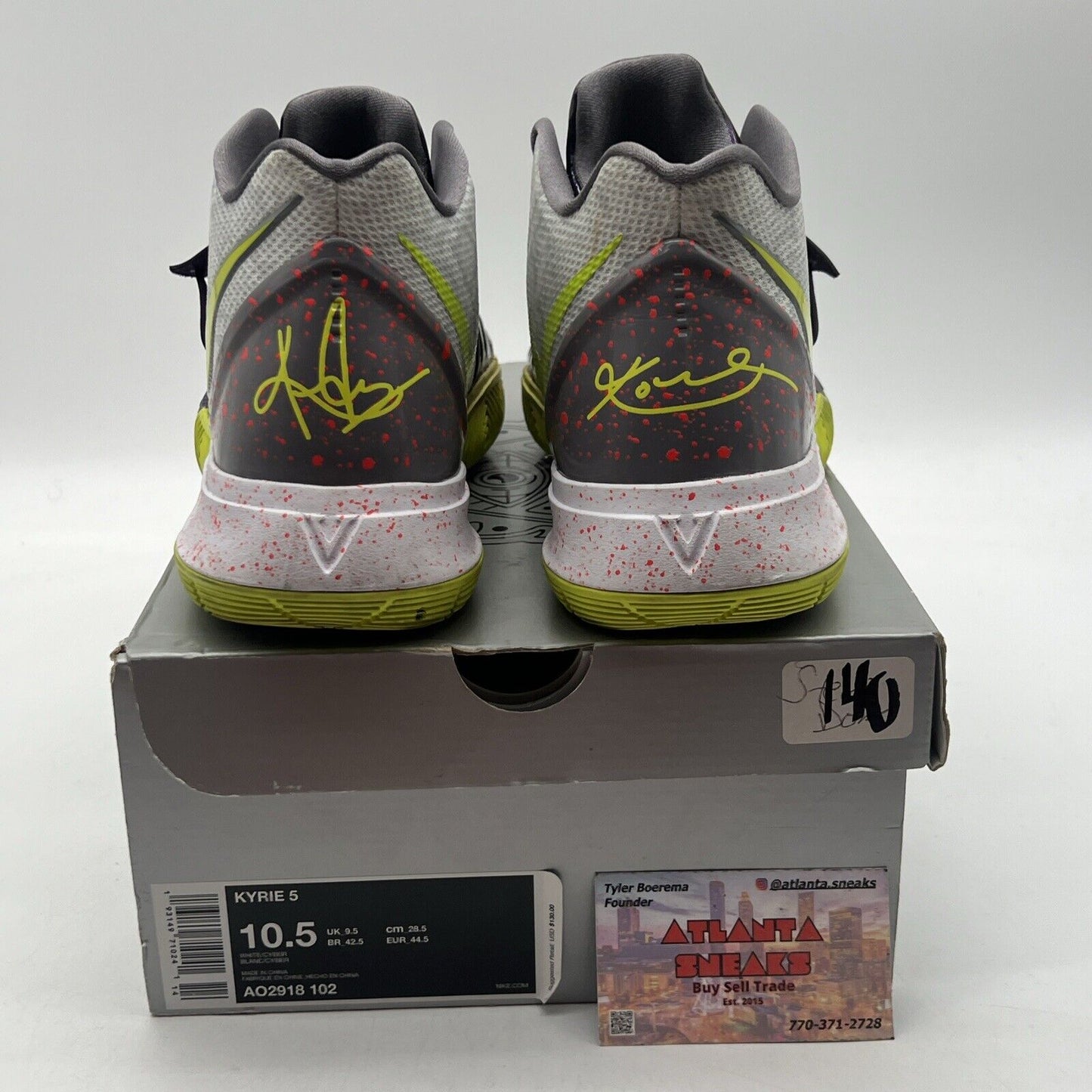 Size 10.5 - Nike Kyrie 5 Mamba Mentality Green Purple (AO2918-102)