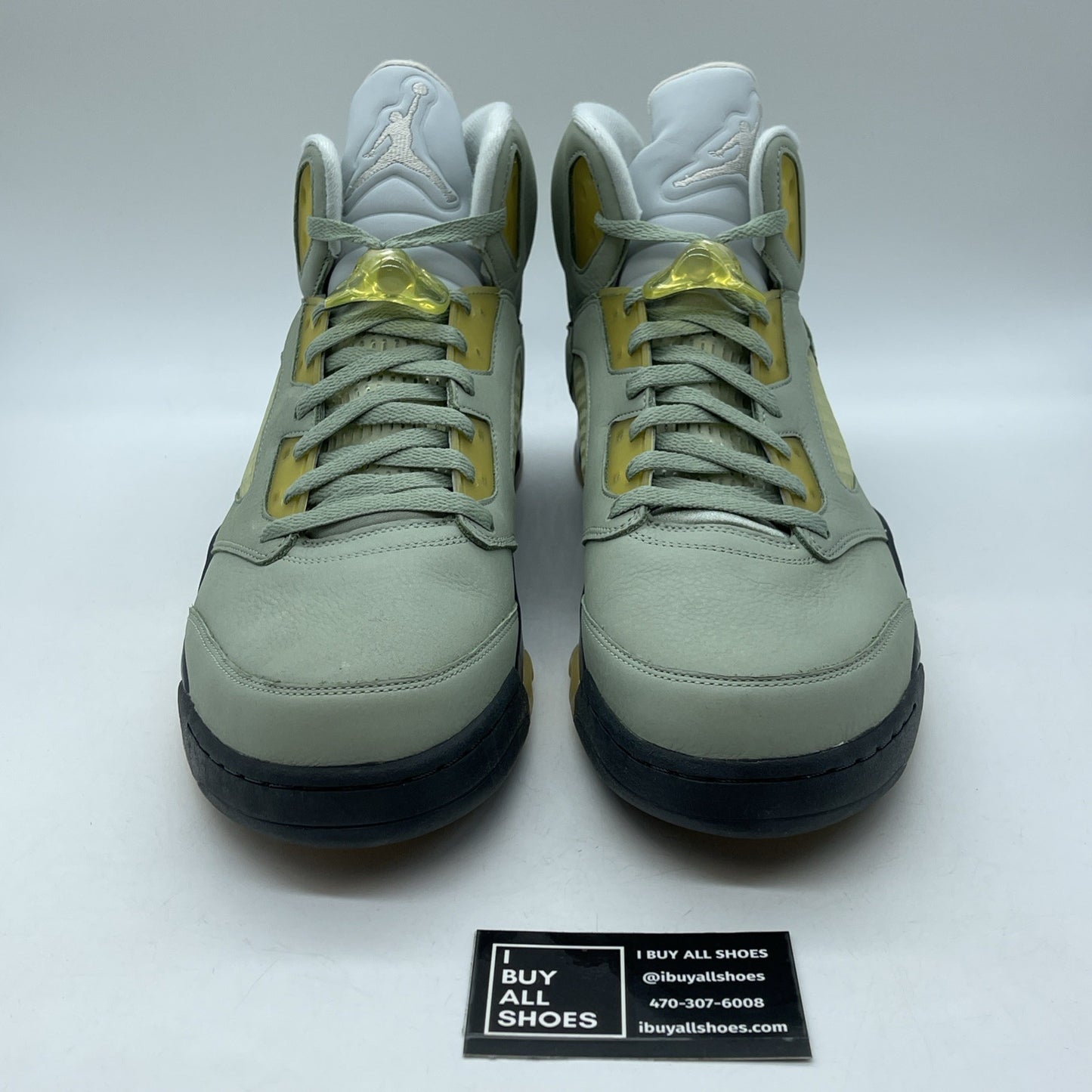 Size 16 - Jordan 5 JADE HORIZON 2022 Green White Suede (DC7501-300)
