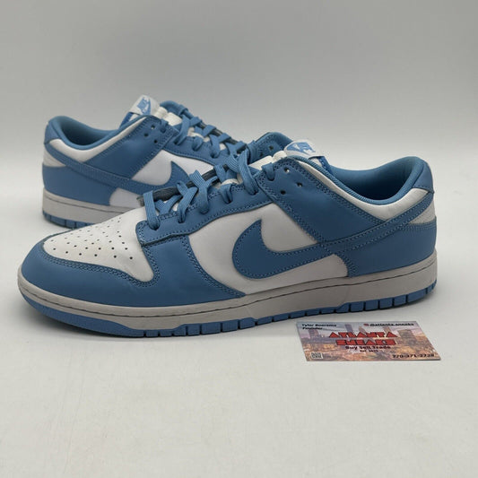 Size 14 - Nike Dunk Low University Blue Unc White Blue Baby Chapel Hill White