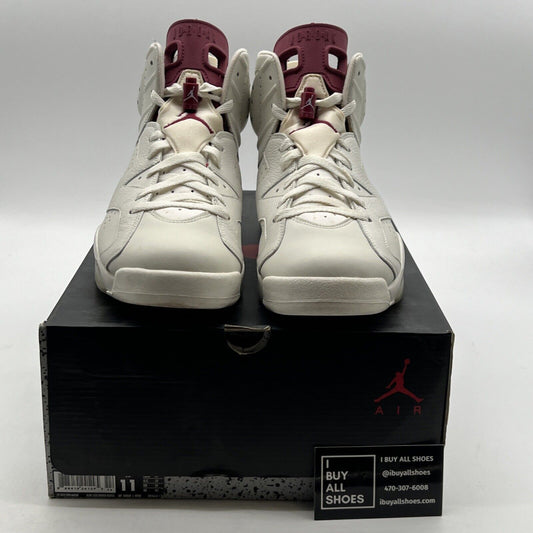 Size 11 - Air Jordan 6 Retro 2015 Maroon (384664-116)
