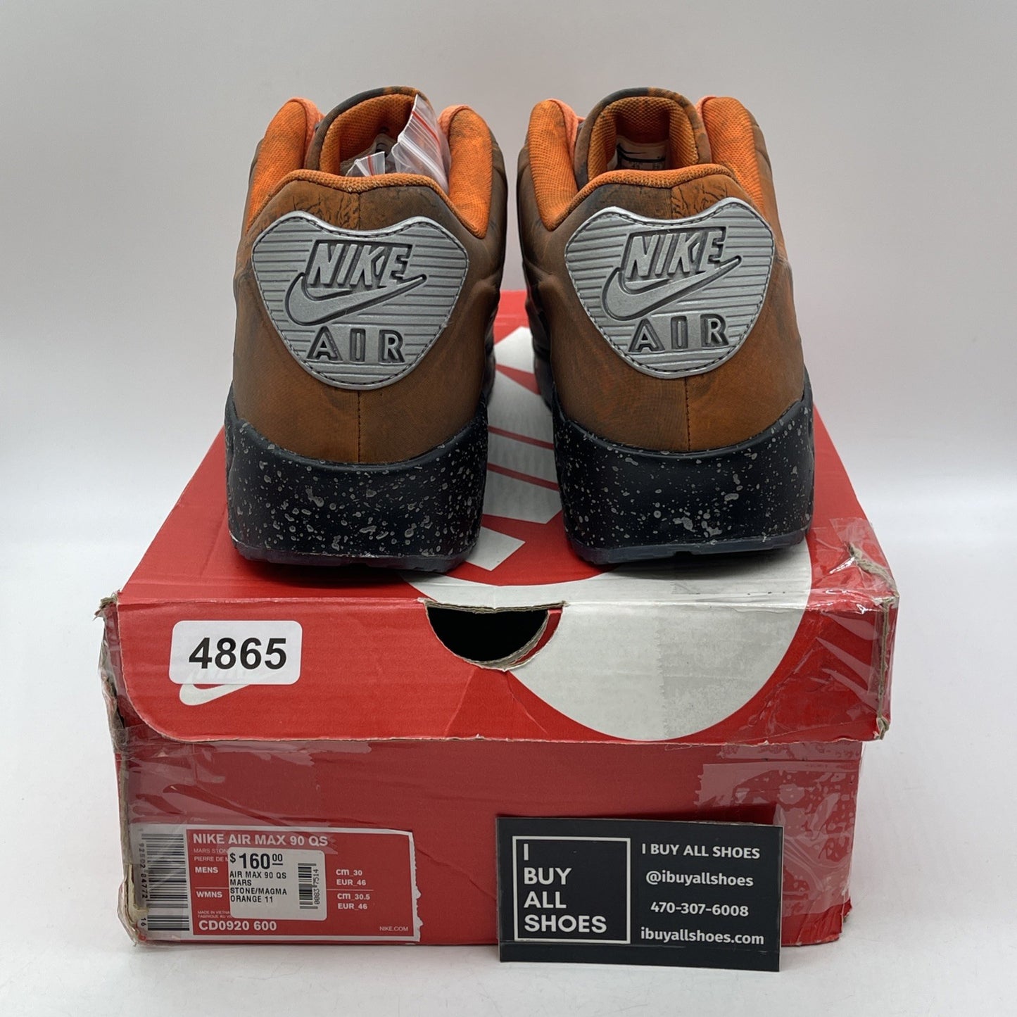 Size 11 - Nike Air Max 90 QS Mars Landing (CD0920-600)