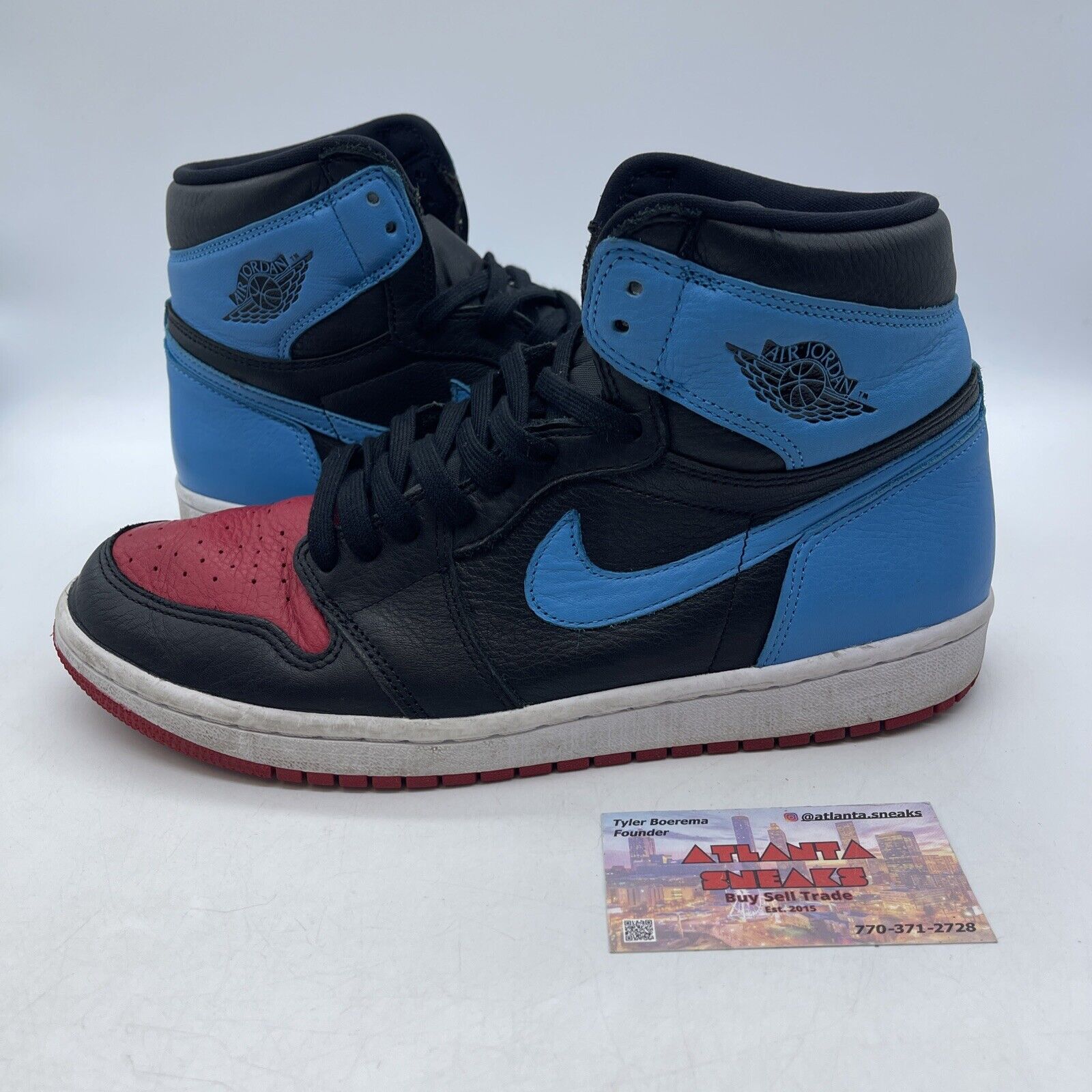 Size 11.5 - Jordan 1 High OG UNC To Chicago 2020 Blue Red White (CD0461-046)