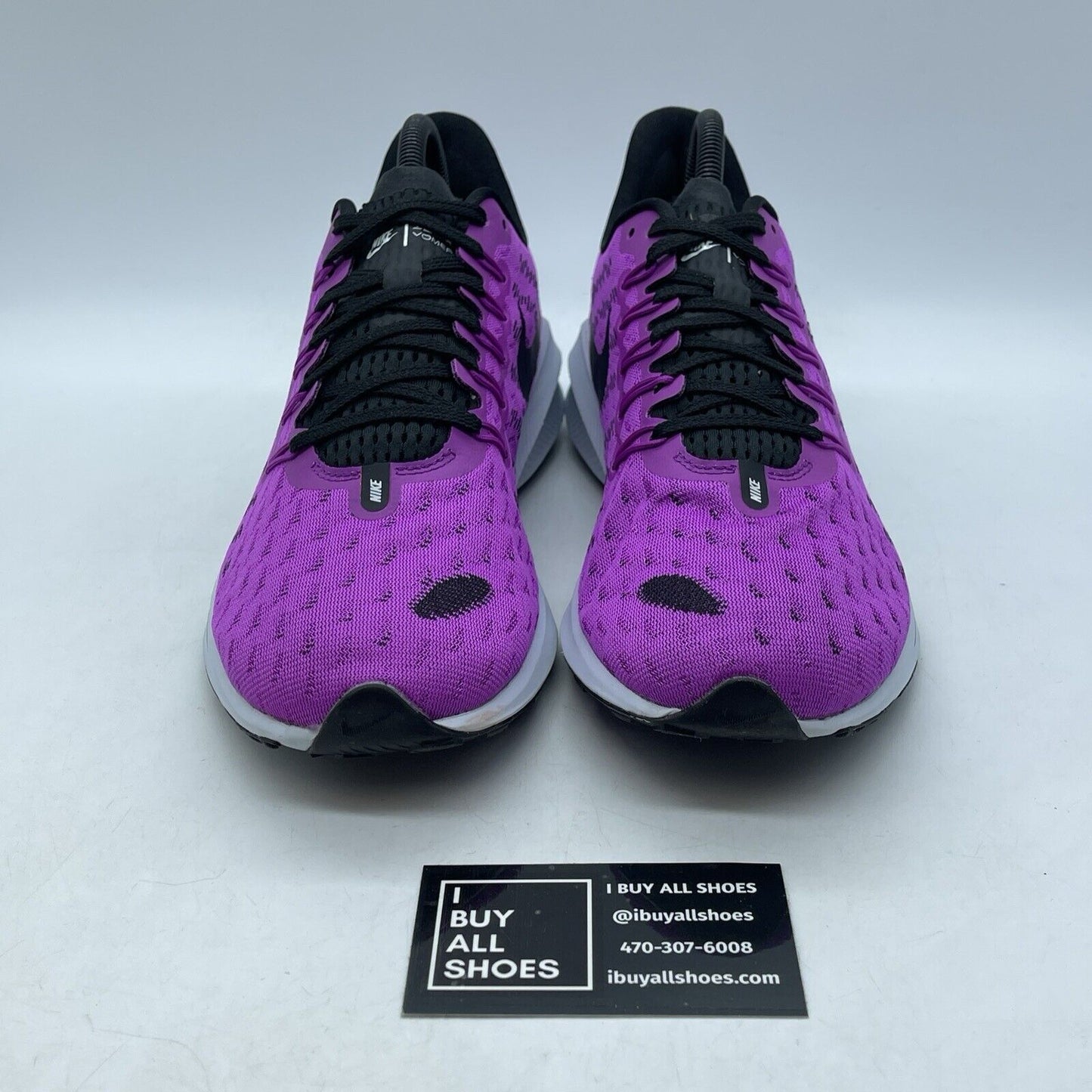 Size 8.5 - Nike Air Zoom Vomero 14 Hyper Violet Purple Black White (AH7857-500)