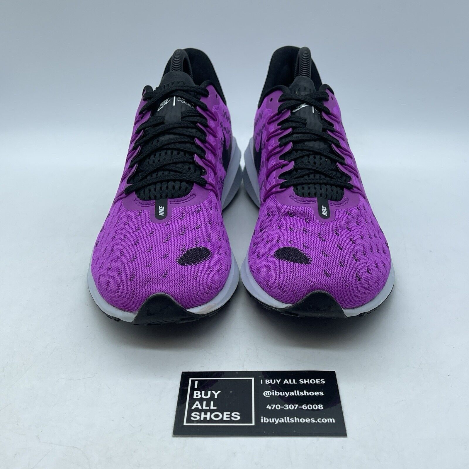 Size 8.5 - Nike Air Zoom Vomero 14 Hyper Violet Purple Black White (AH7857-500)
