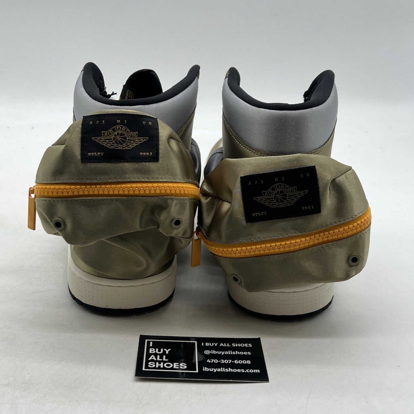 Size 15 - Air Jordan 1 Retro Utility High Neutral Olive (DO8727-200)