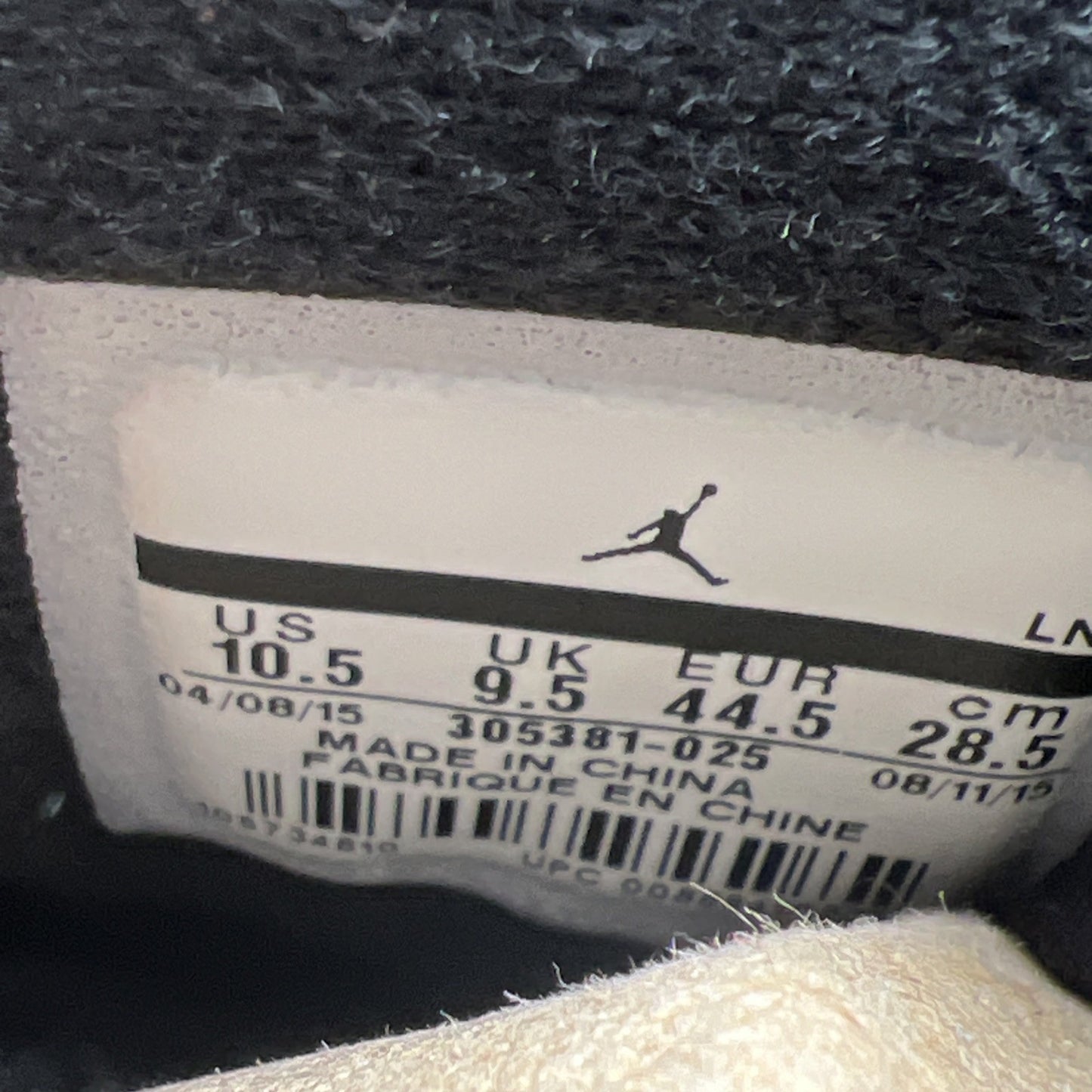 Size 10.5 - Air Jordan 8 Retro Aqua 2015 (305381-025)