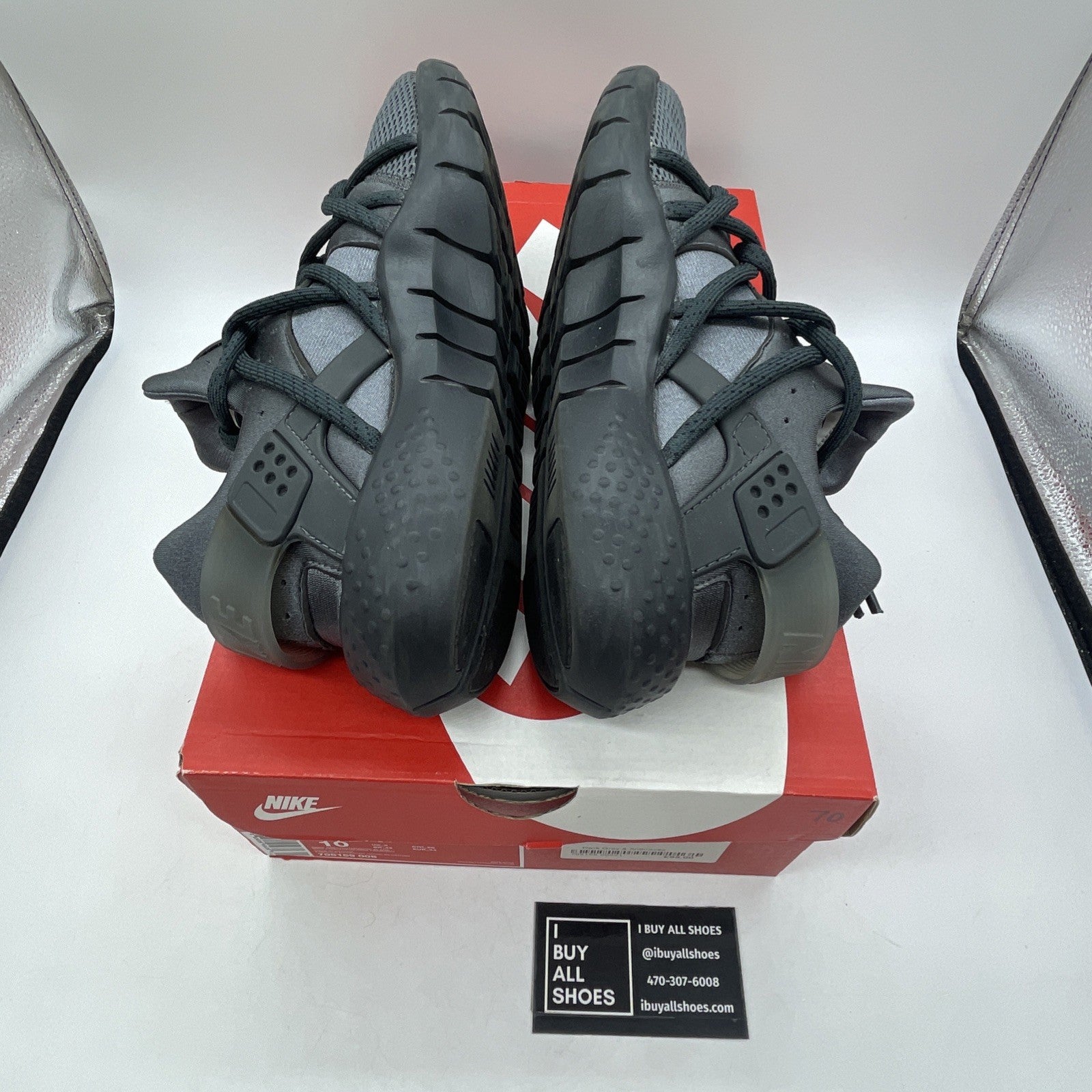 Size 10 - Nike Huarache NM Dark Grey (705159-005)