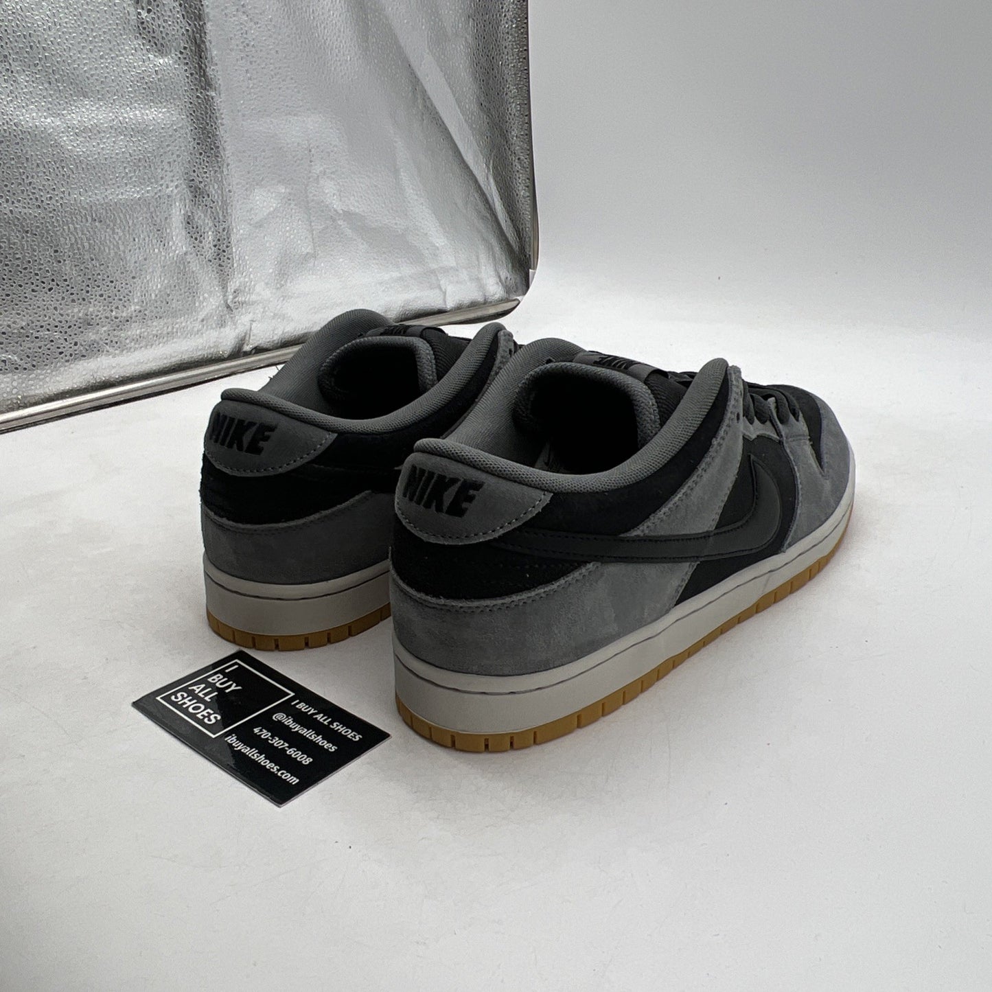 Size 12 - Nike Dunk SB Low Dark Smoke Grey (HF3063-001)