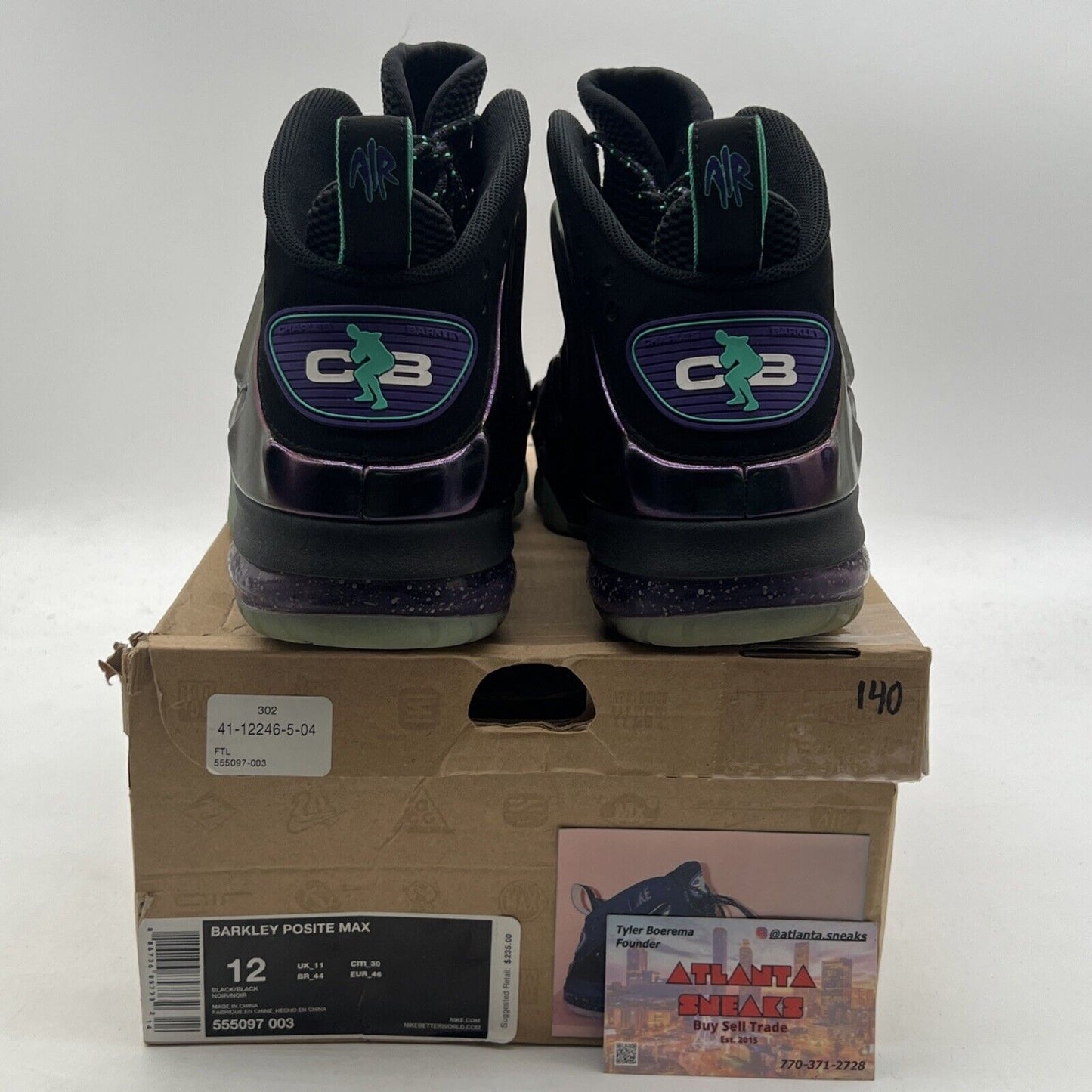 Size 12 - Nike Barkley Posite Max Eggplant (555097-003)