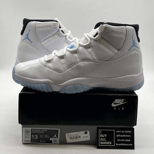 Size 13 - Air Jordan 11 Retro 2024 Legend Blue / Columbia (CT8012-104)
