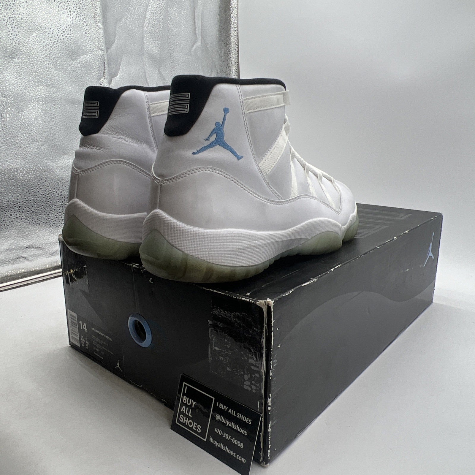 Size 14 - Air Jordan 11 Retro High Legend Blue (378037-117)