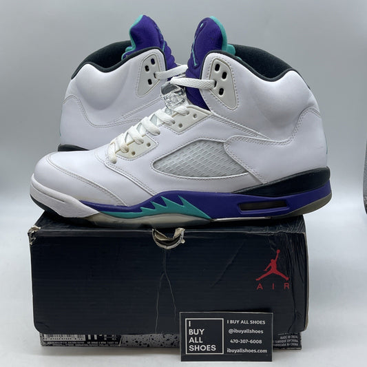 Size 11.5 - Air Jordan 5 Retro 2025 Grape (136027-108)