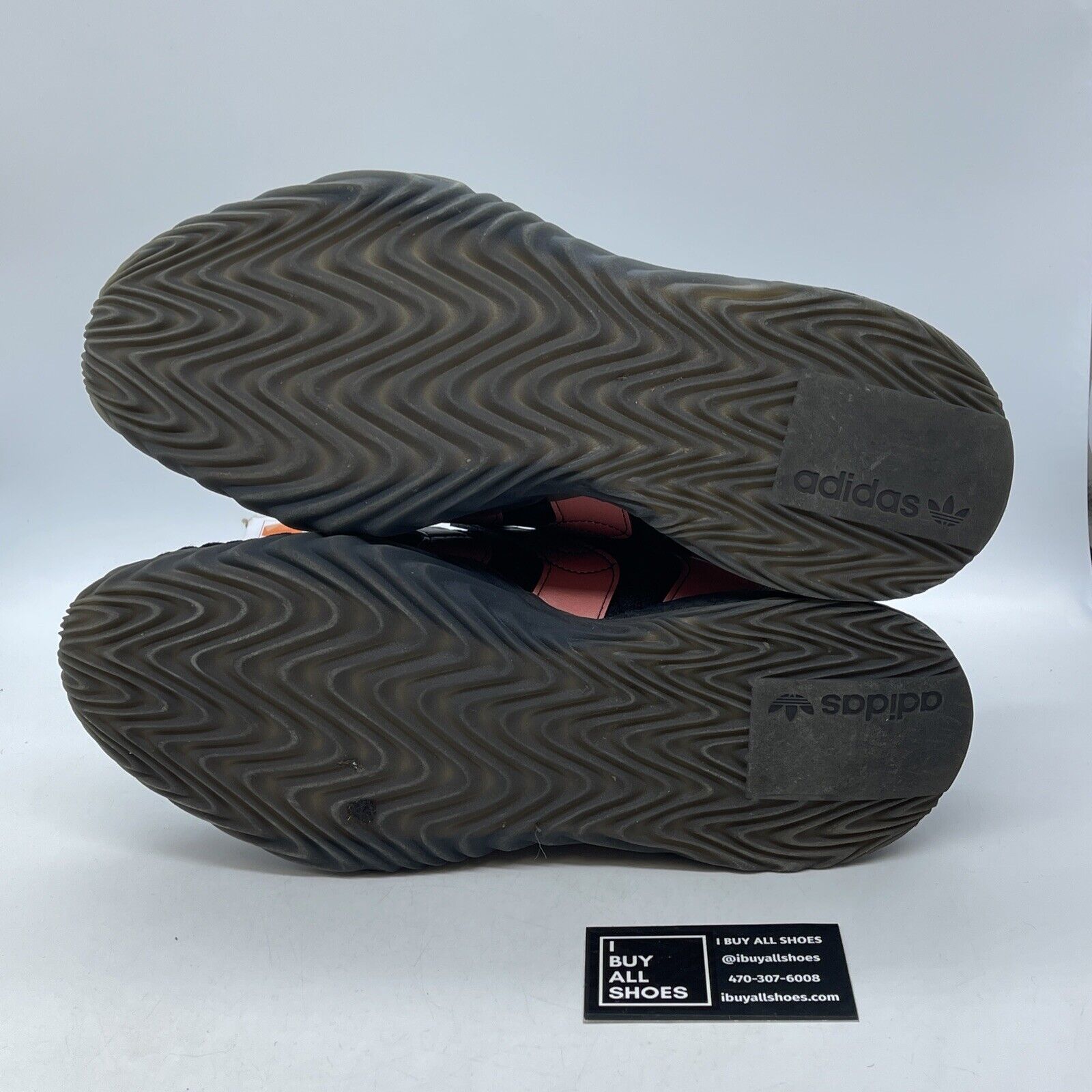 Size 13 - adidas Sobakov 2.0 Core Black Solar Orange Pink Black Suede (EE5632)
