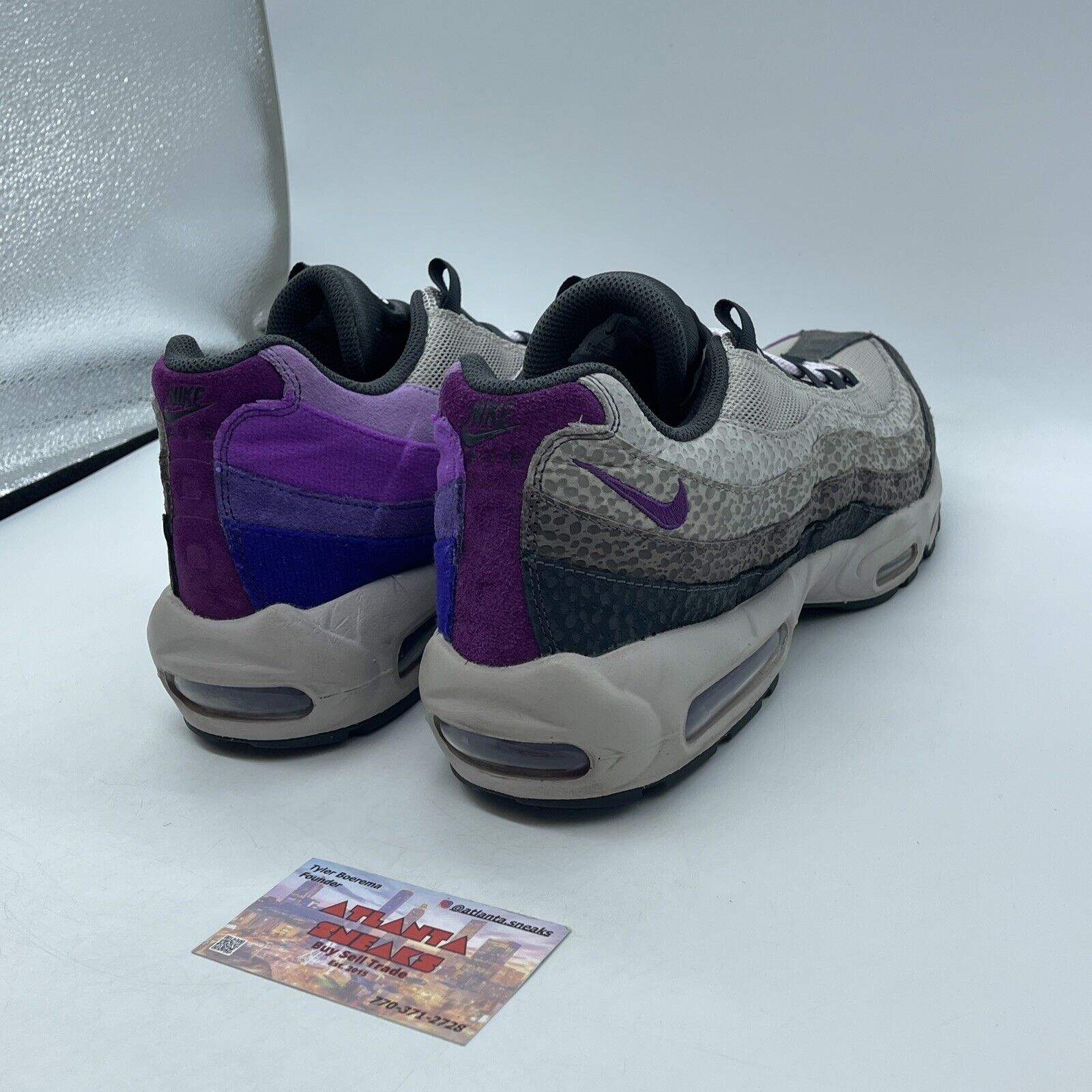 Size 13W - Nike Air Max 95 Viotech Purple Gray Black (DX2955-001)