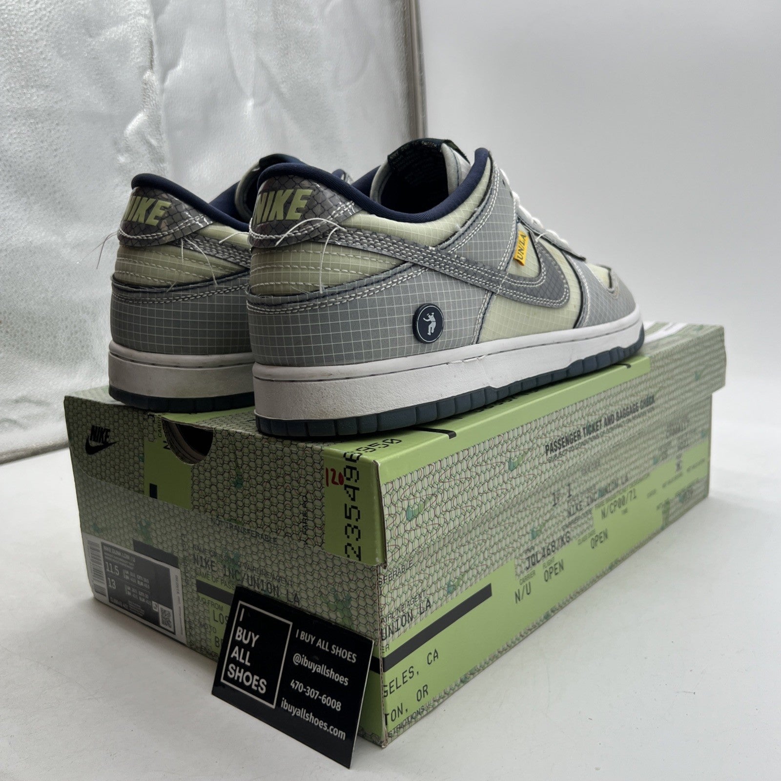 Size 11.5 - Nike Dunk Low x Union LA Marine Minuit/Midnight Navy (DJ9649-401)