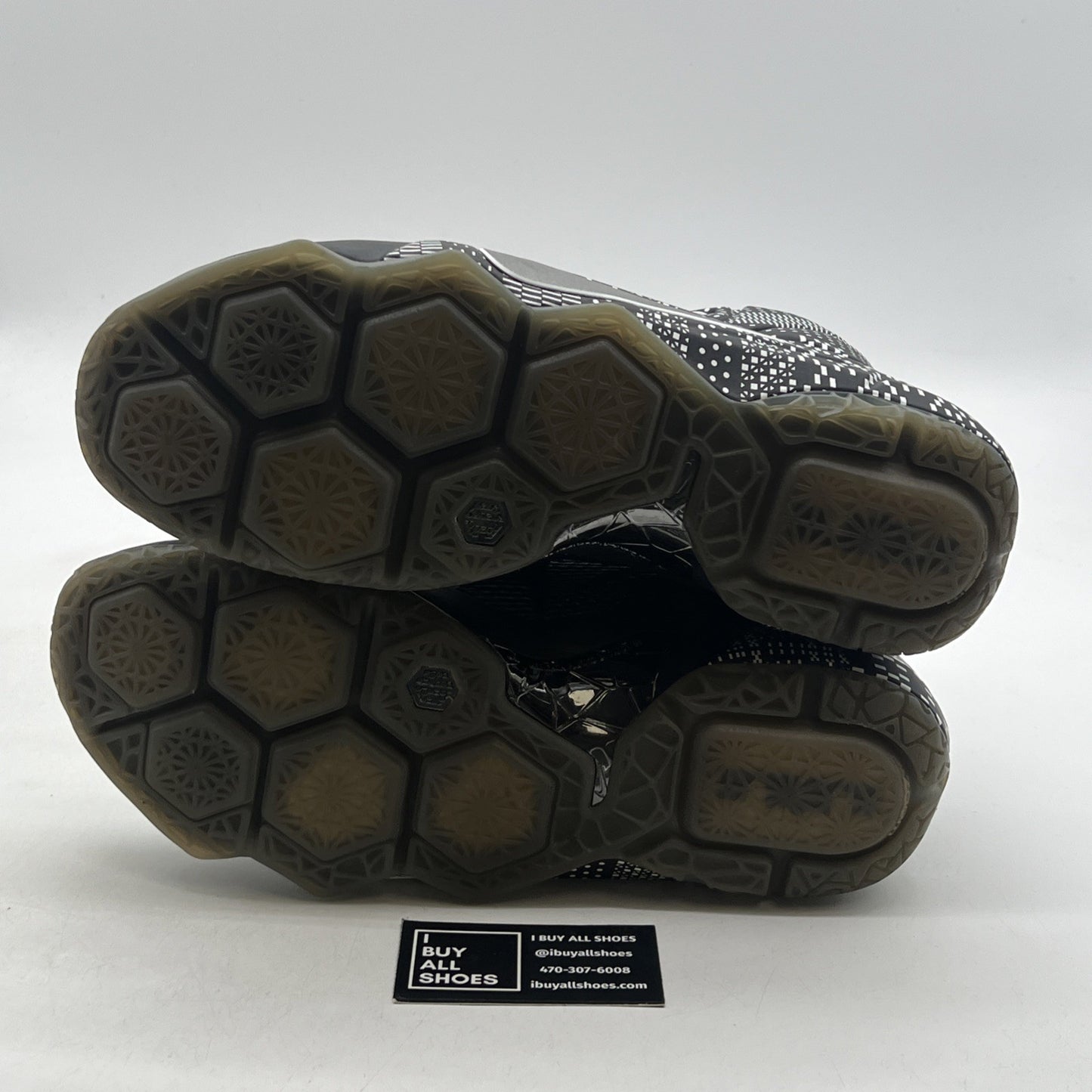 Size 13 - Nike LeBron 12 BHM - (718825-001)