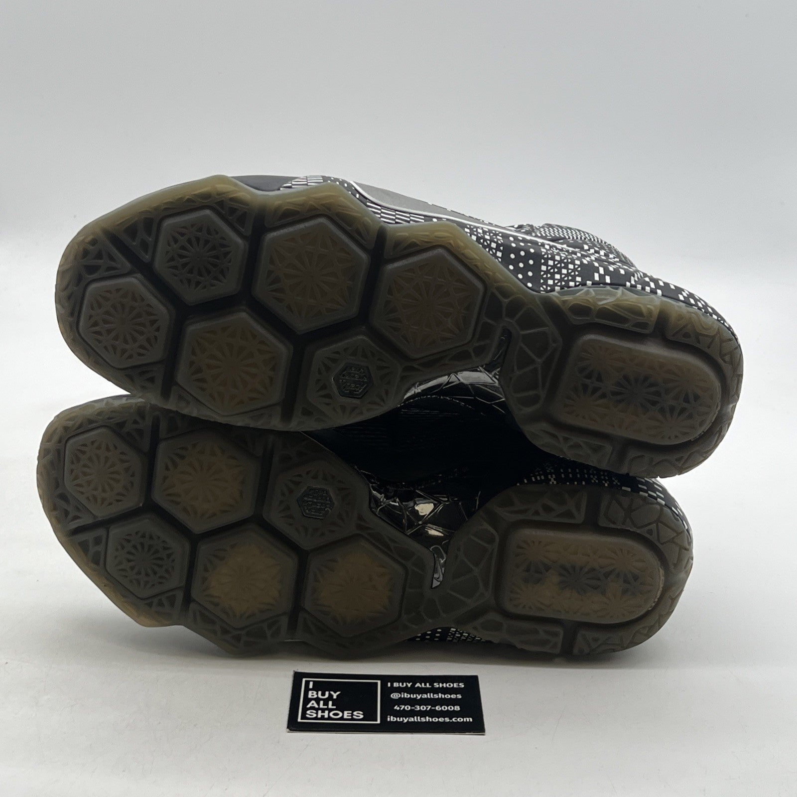 Size 13 - Nike LeBron 12 BHM - (718825-001)
