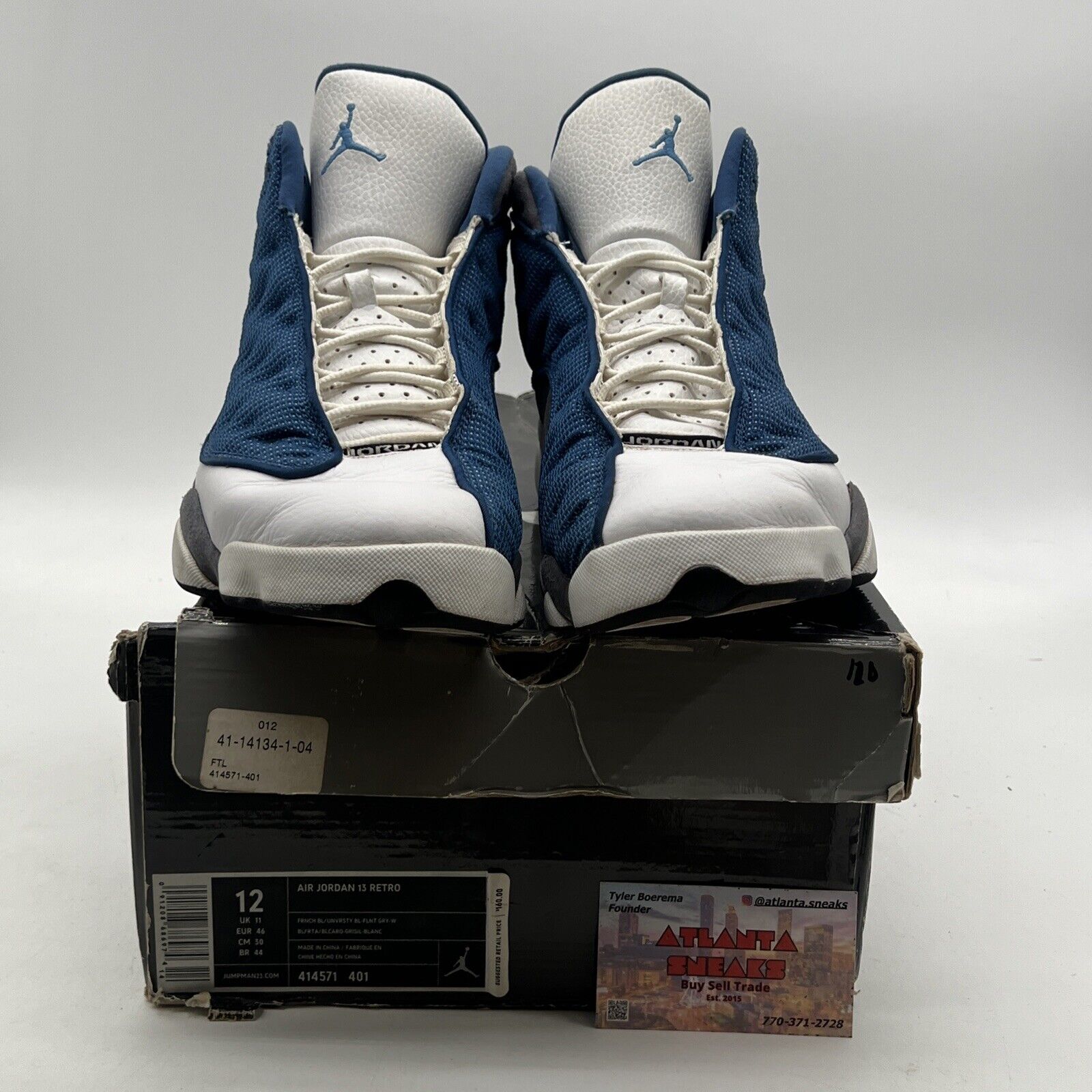 Size 12 - Air Jordan 13 Retro 2010 Flint (414571-401)