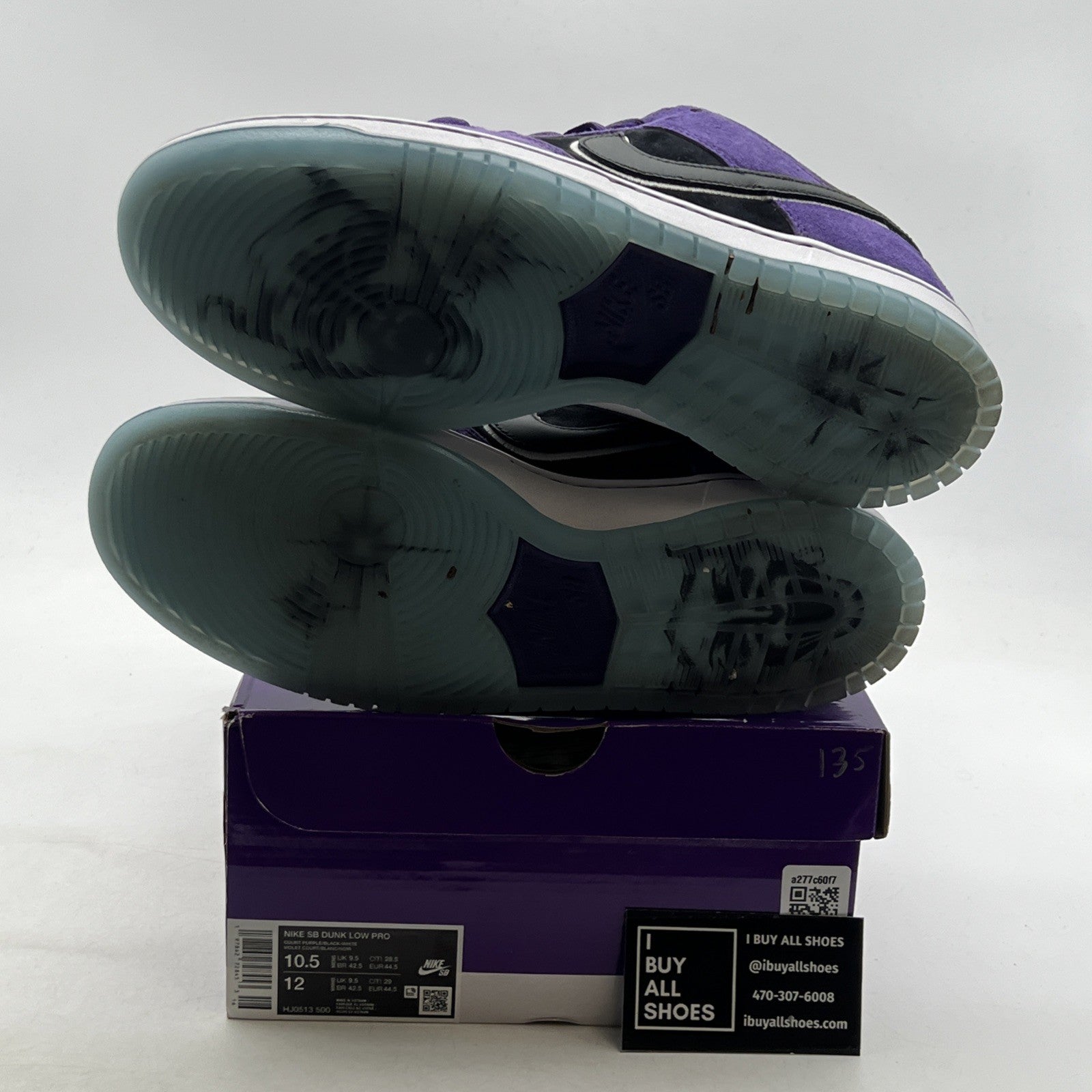 Size 10.5 - Nike Hayley Wilson x Dunk SB Low Court Purple (HJ0513-500)