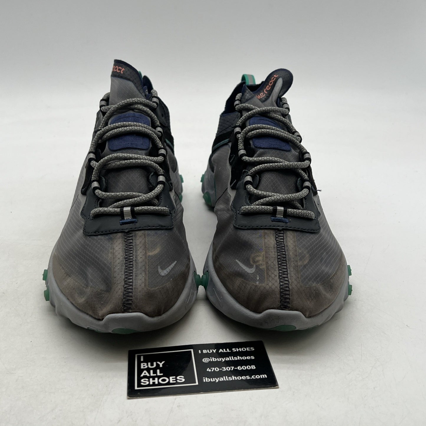 Size 12 - Nike React Element 87 Neptune Green (AQ1090-005)