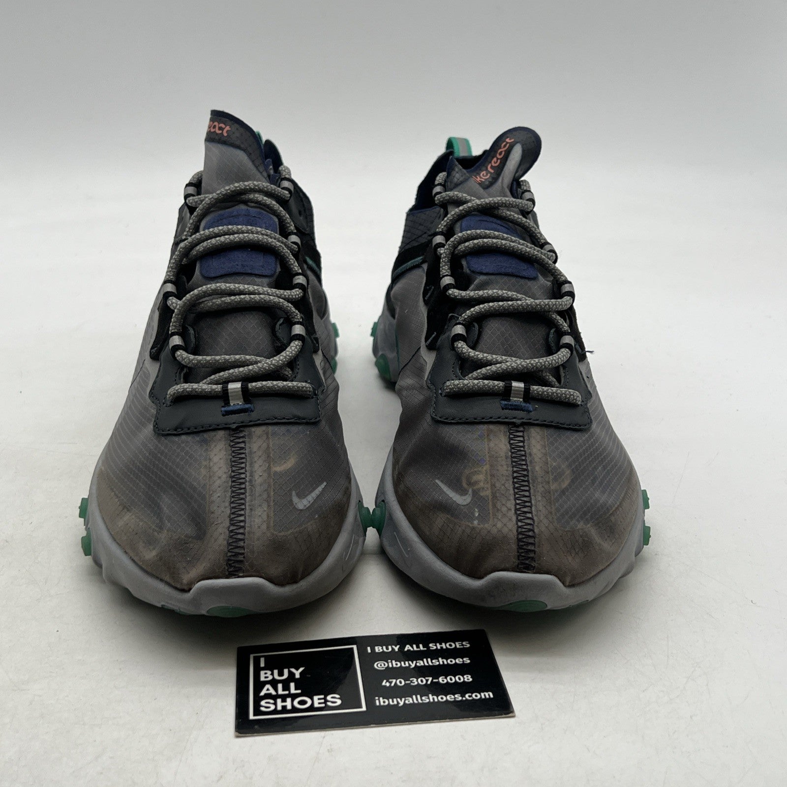 Size 12 - Nike React Element 87 Neptune Green (AQ1090-005)
