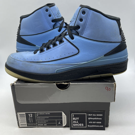 Size 12 - Air Jordan 2 Retro QF University Blue (395709-401)
