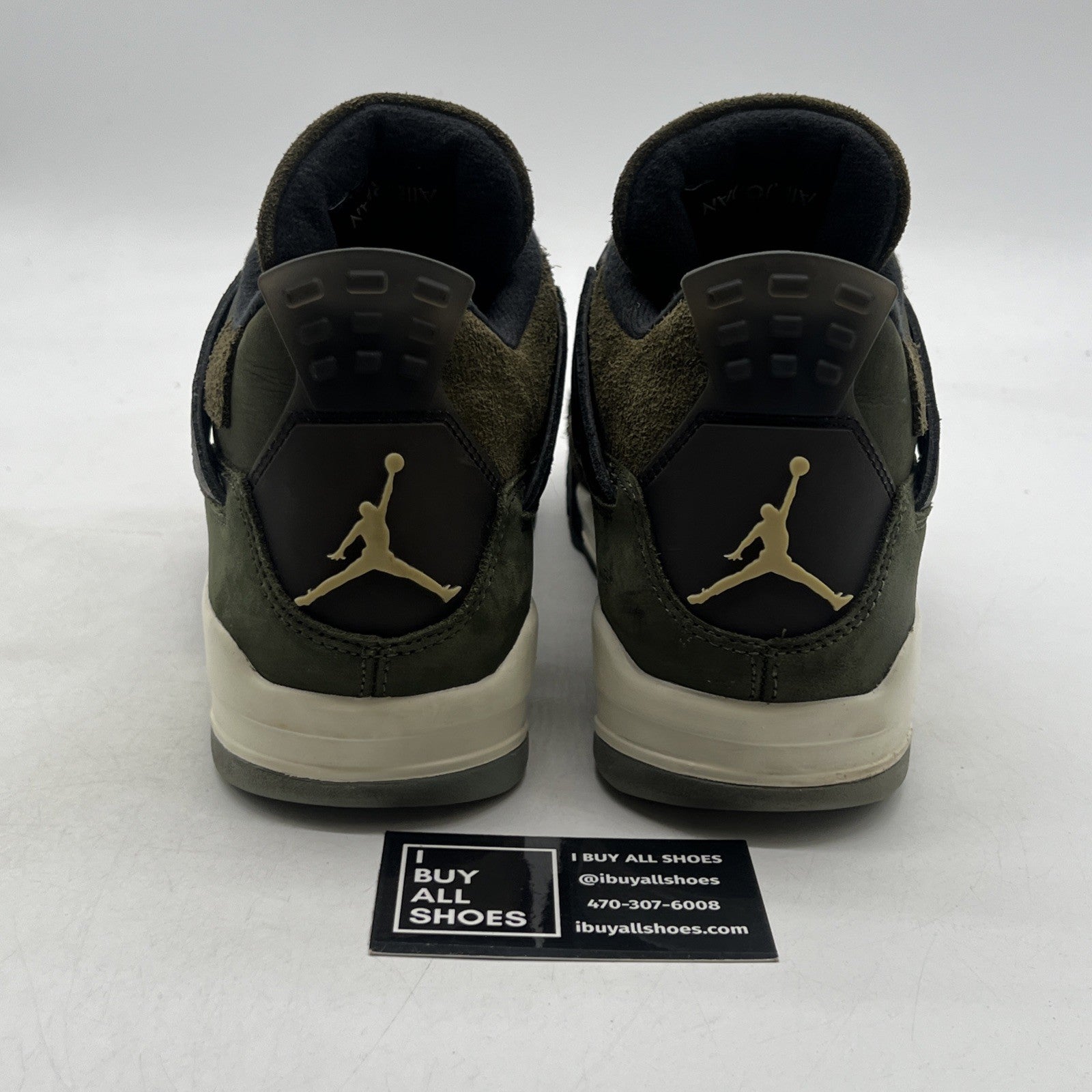 Size 10.5 - Air Jordan 4 SE Retro Low Craft - Olive (FB9927-200)