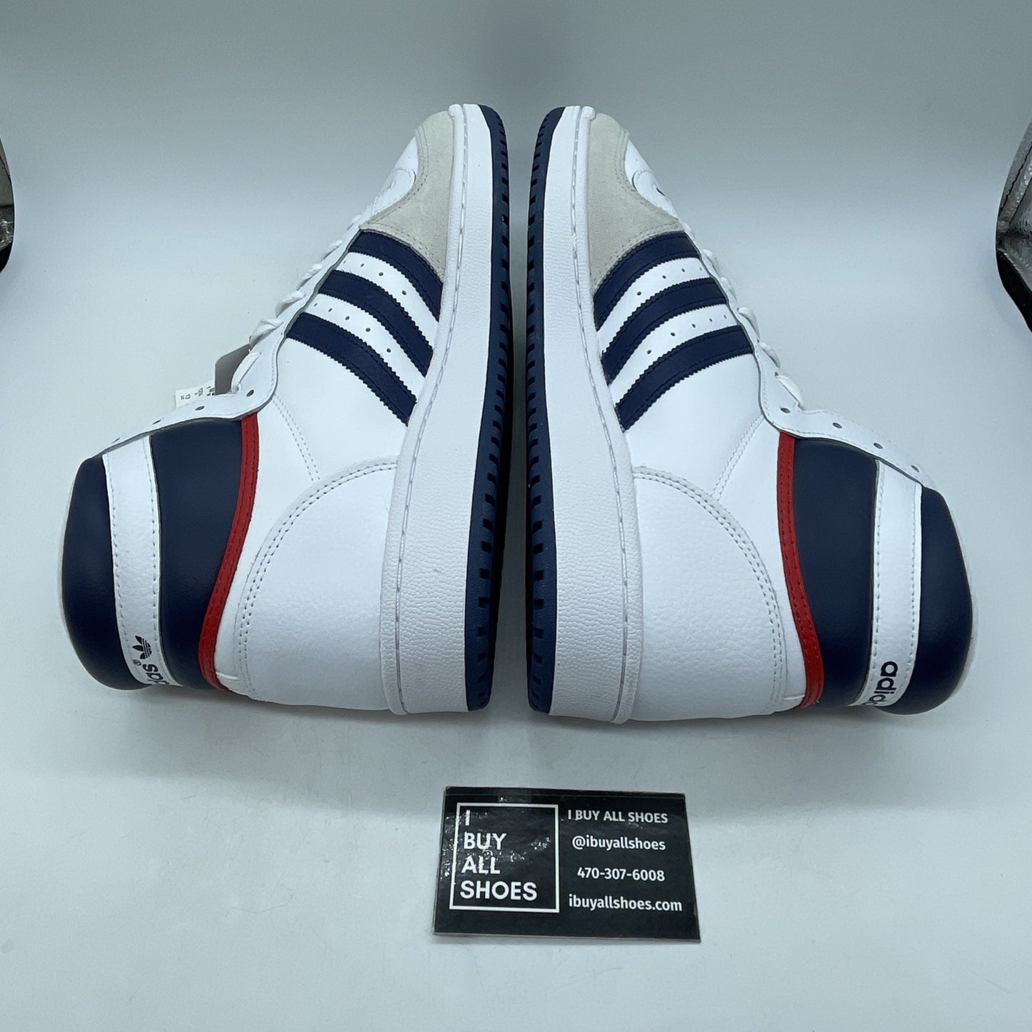 Size 13 - Adidas Top Ten RB White Dark Blue (GX0740)