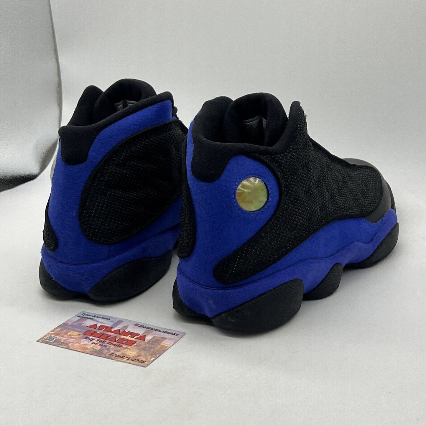 Size 8.5 - Jordan 13 Retro Hyper Royal 2020 Black Blue Suede Leather 414571-040