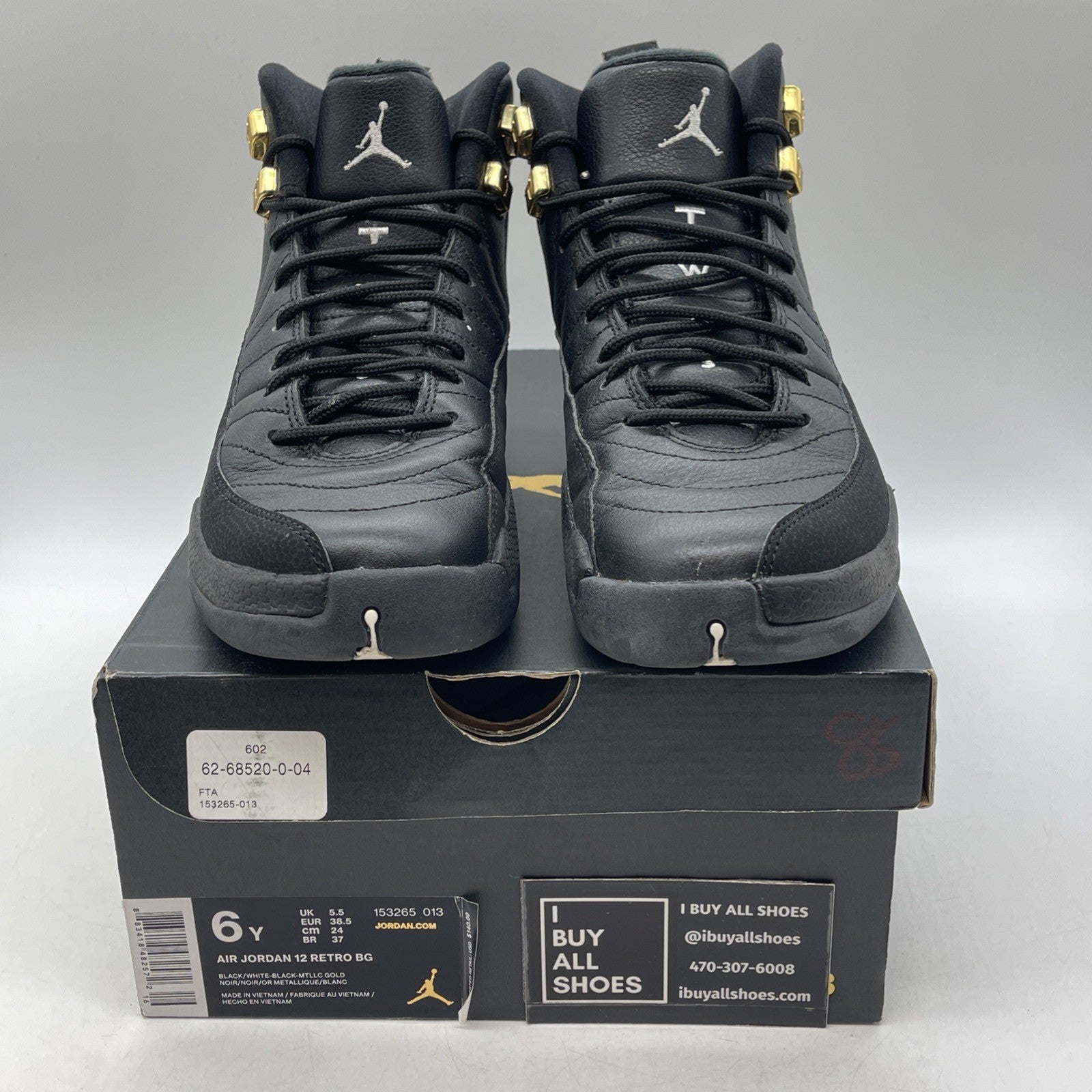 Size 6Y - Air Jordan 12 Retro The Master (153265-013)