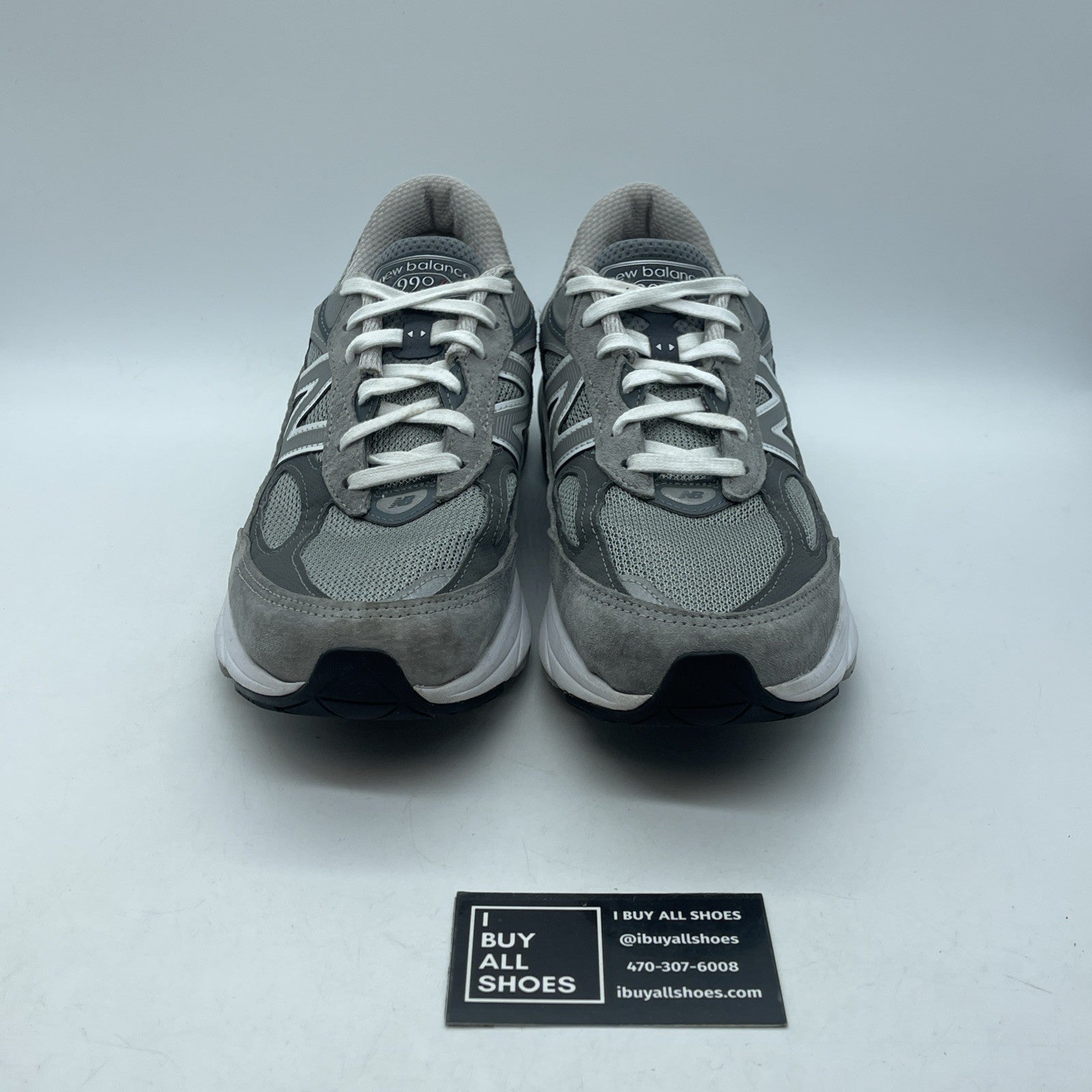 Size 8.5 - New Balance 990v6 Made in USA Castlerock Grey Suede (M990GL6)