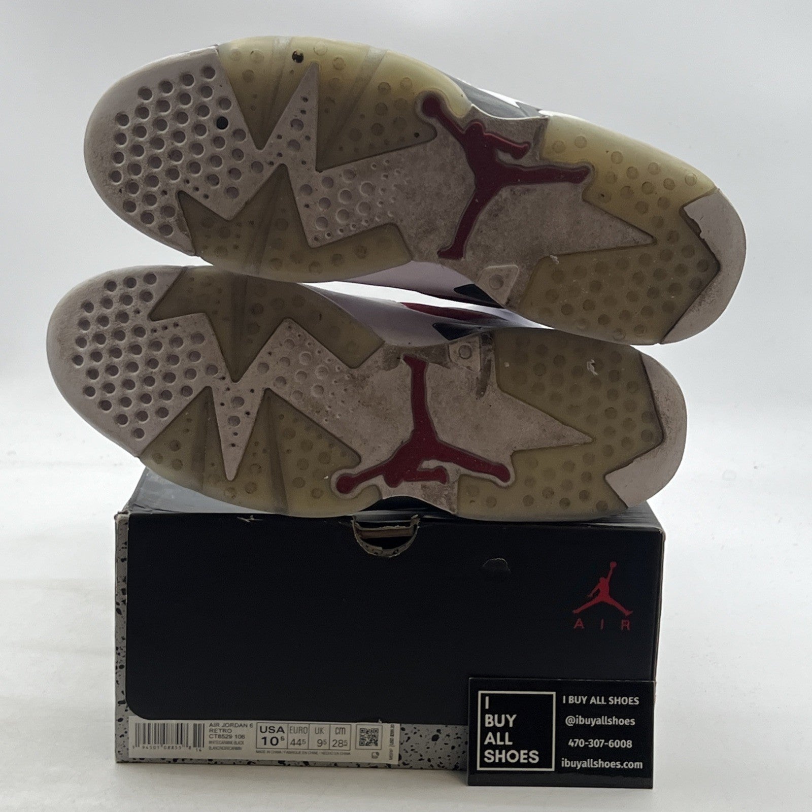 Size 10.5 - Air Jordan 6 Retro OG Mid Carmine (CT8529-106)