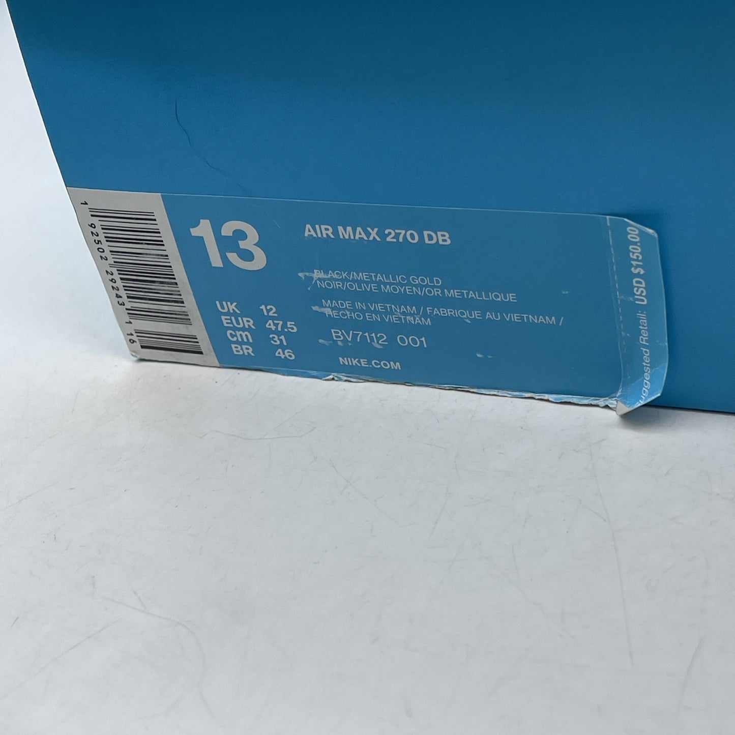 Size 13 - Nike Air Max 270 2018 Doernbecher (BV7112-001)