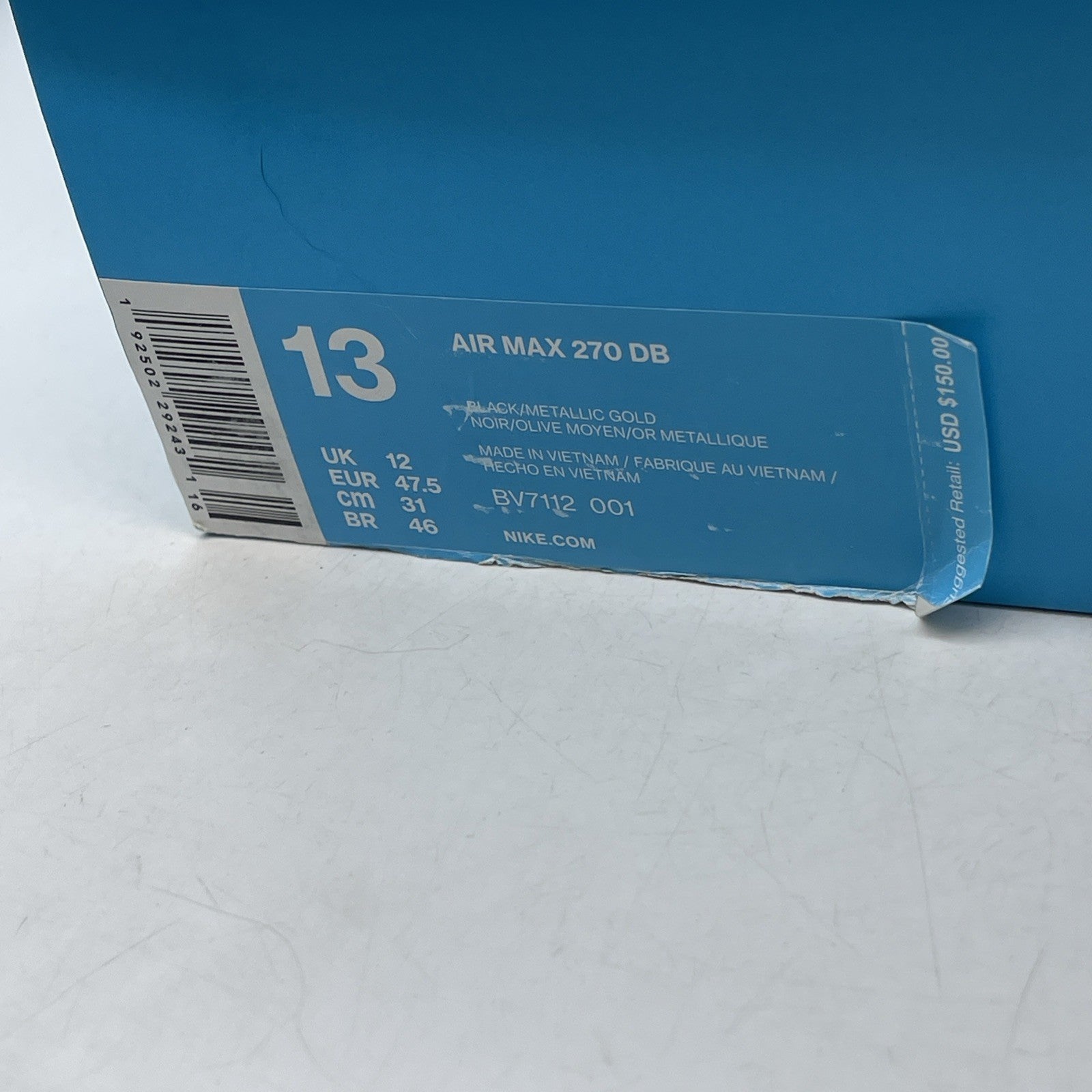 Size 13 - Nike Air Max 270 2018 Doernbecher (BV7112-001)