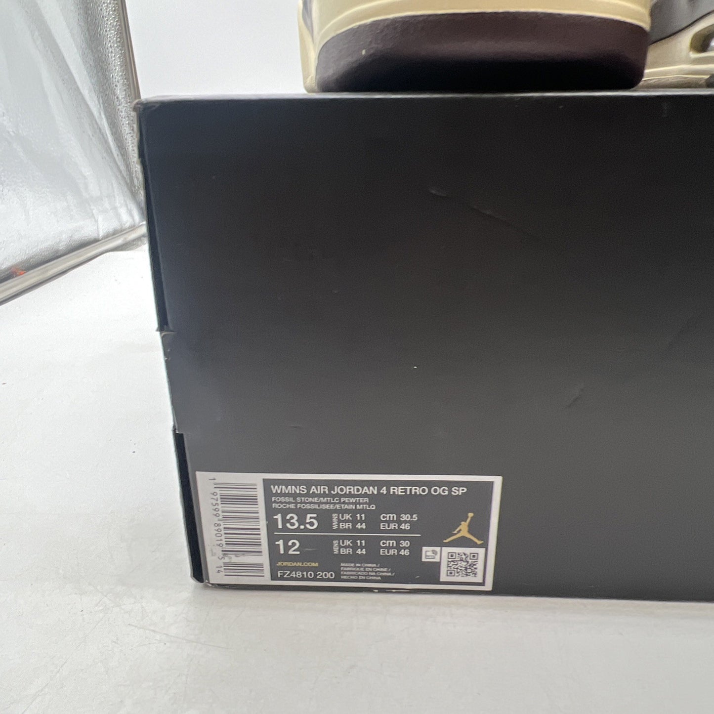 Size 13.5 - A Ma Maniére x Air Jordan 4 Retro While You Were Sleeping W