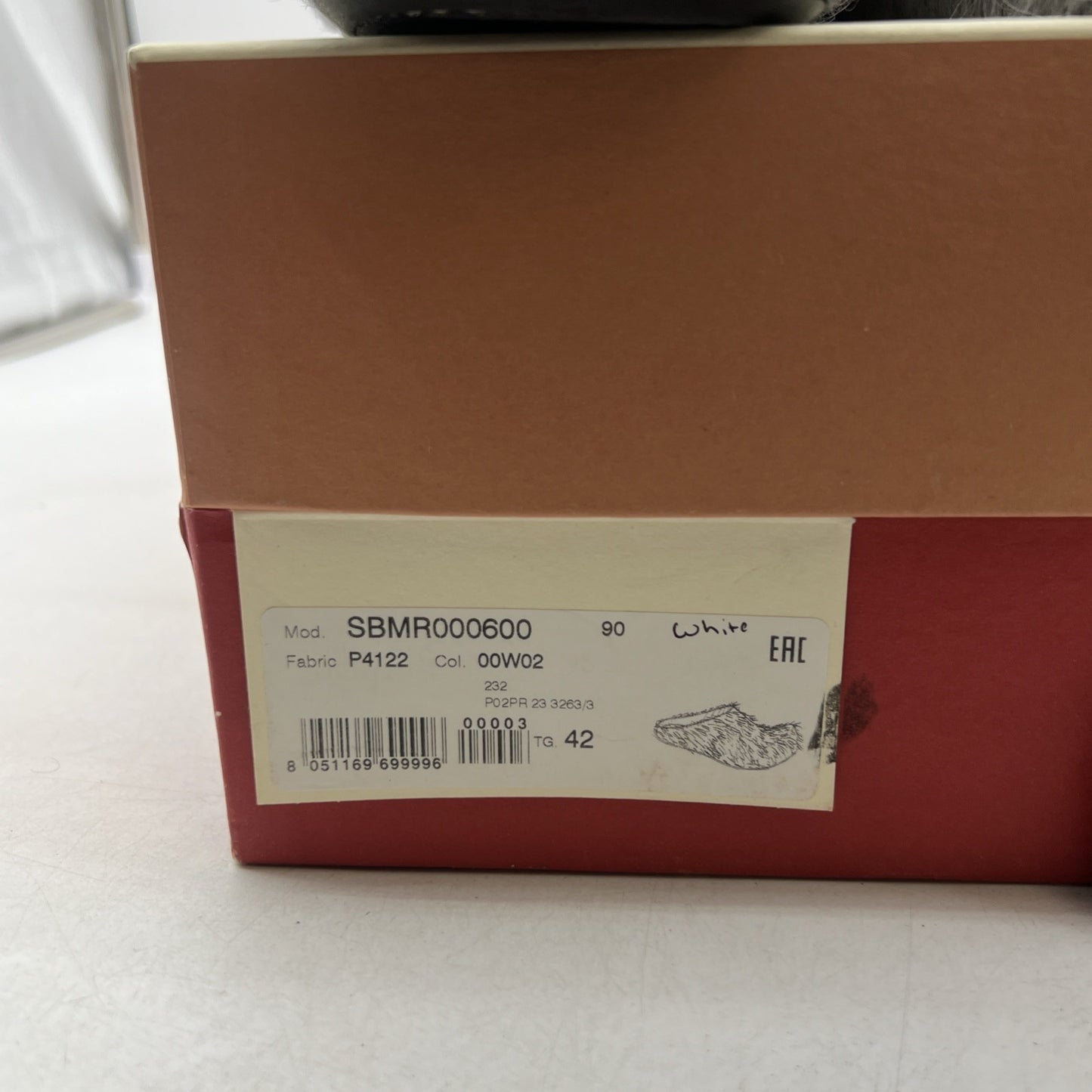 Size 43 - Marni Fussbett Saboot Mule Shoe Slip Ons in Cacao Men's (SBMR000600)