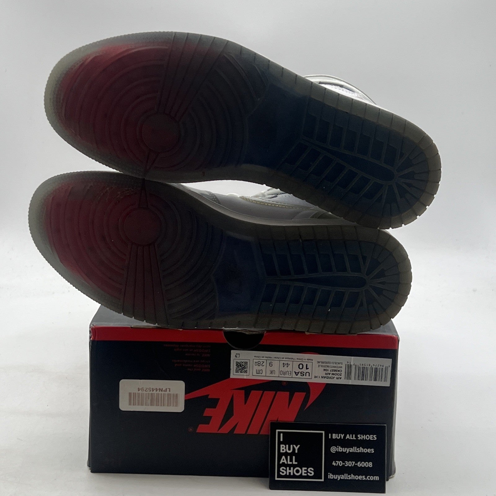 Size 10 - Air Jordan 1 Zoom High Racer Blue (CK6637-104)