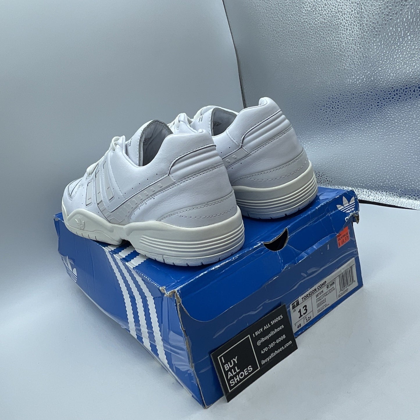 Size 13 - Adidas Torison Comp Cloud White (EE7375)