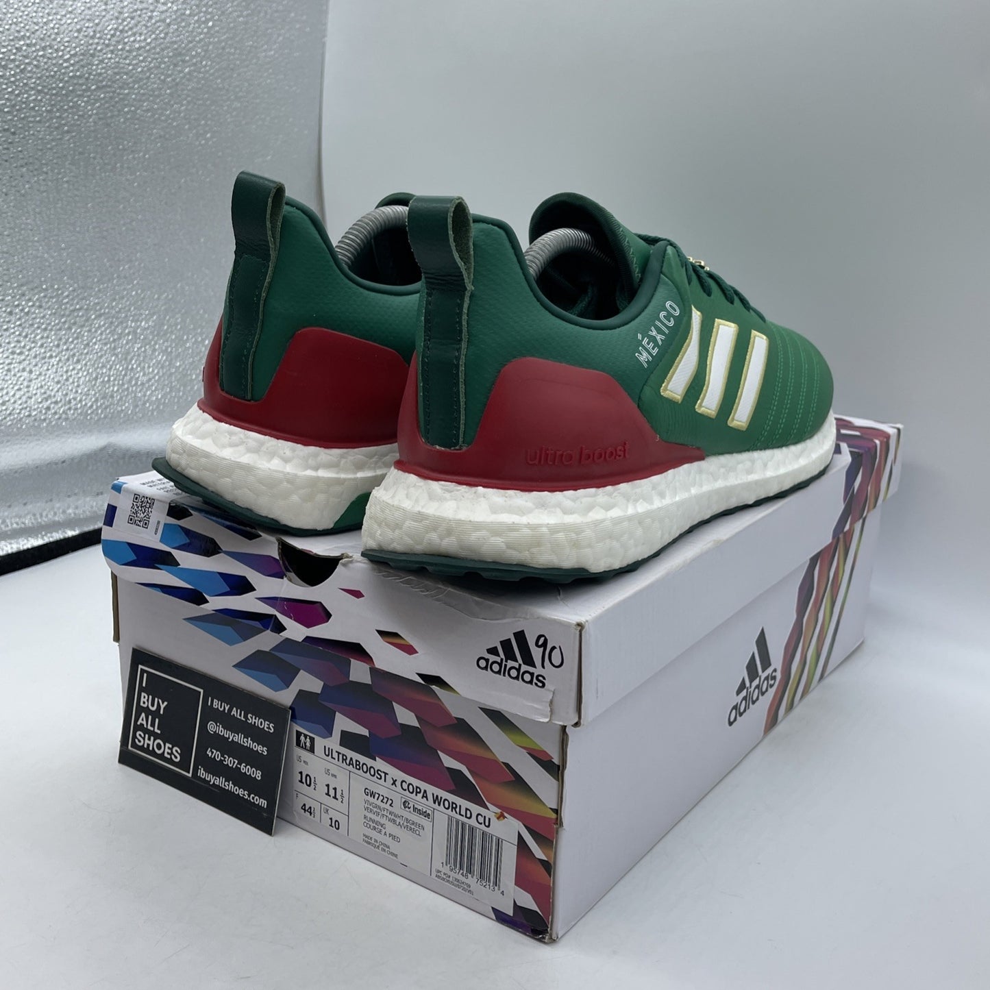 Size 10.5 - adidas Copa UltraBoost DNA World Cup - Mexico