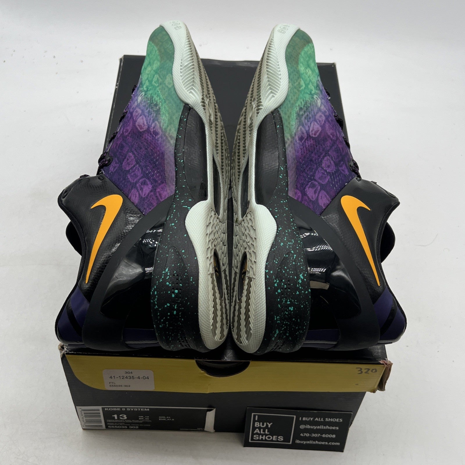 Size 13 - Nike Kobe 8 Easter - (555035-302)