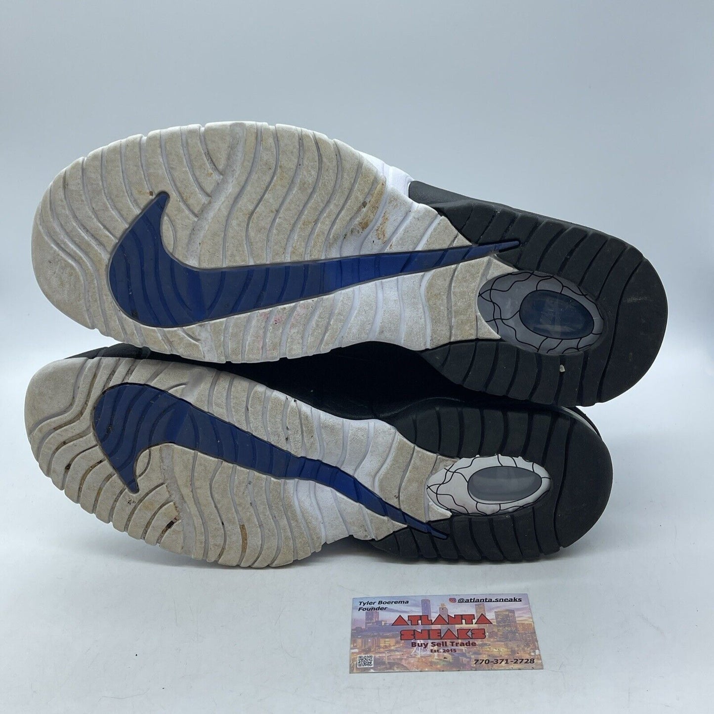 Size 10 - Nike Air Max Penny 1 Orlando Black White Suede (DN2487-001)