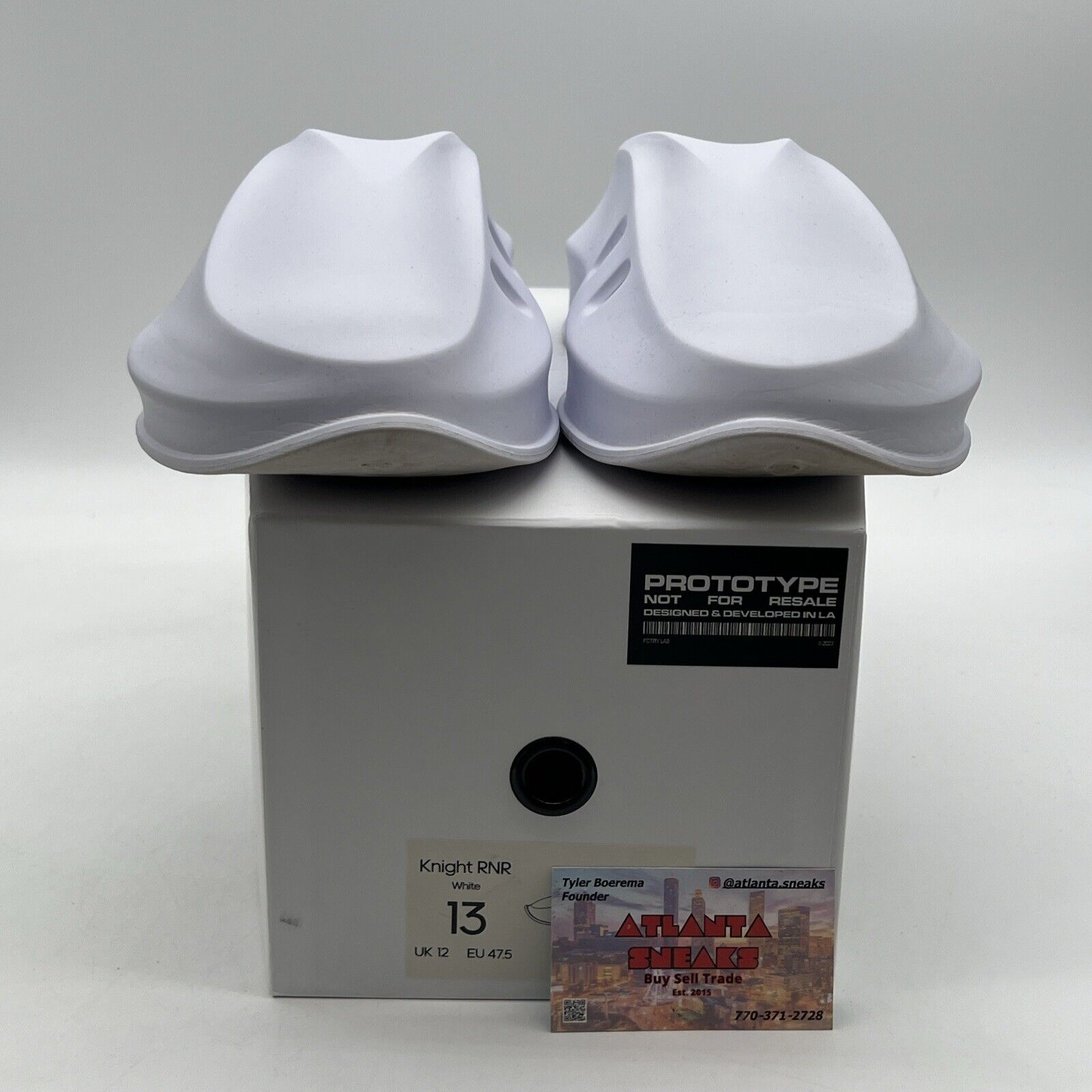 Size 13 - FCTRY Lab Knight RNR, White