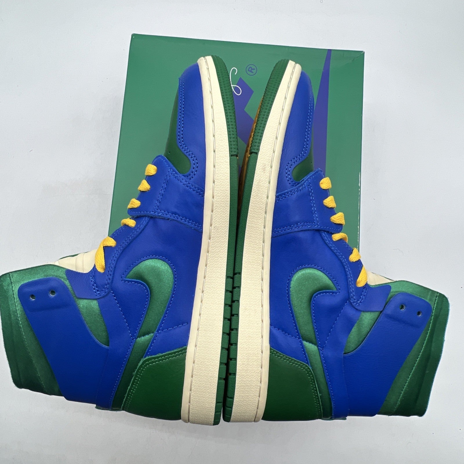 Size 10 - Aleali May x Air Jordan 1 Zoom Comfort High Califia W (DJ1199-400)