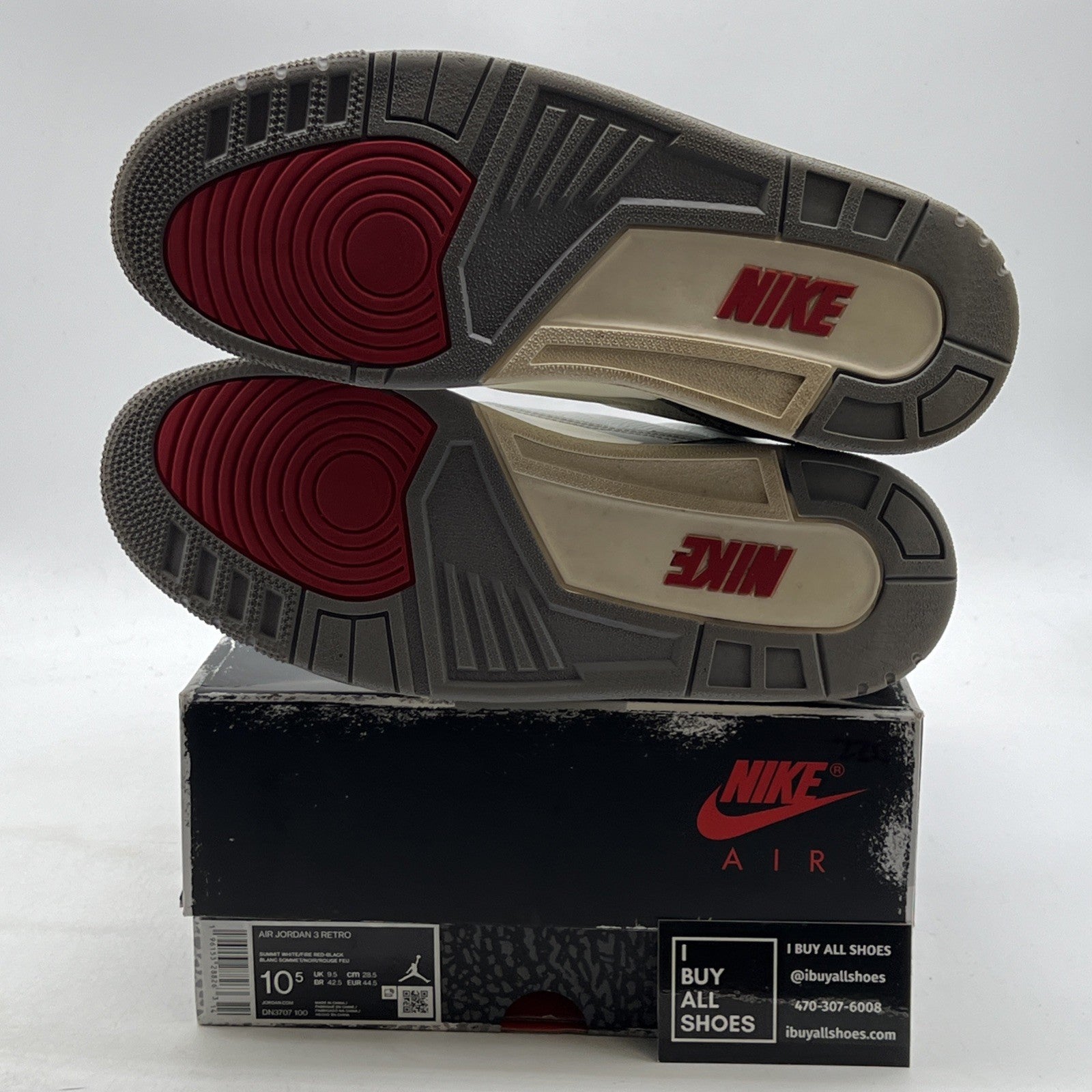 Size 10.5 - Air Jordan 3 Retro Mid White Cement Reimagined (DN3707-100)