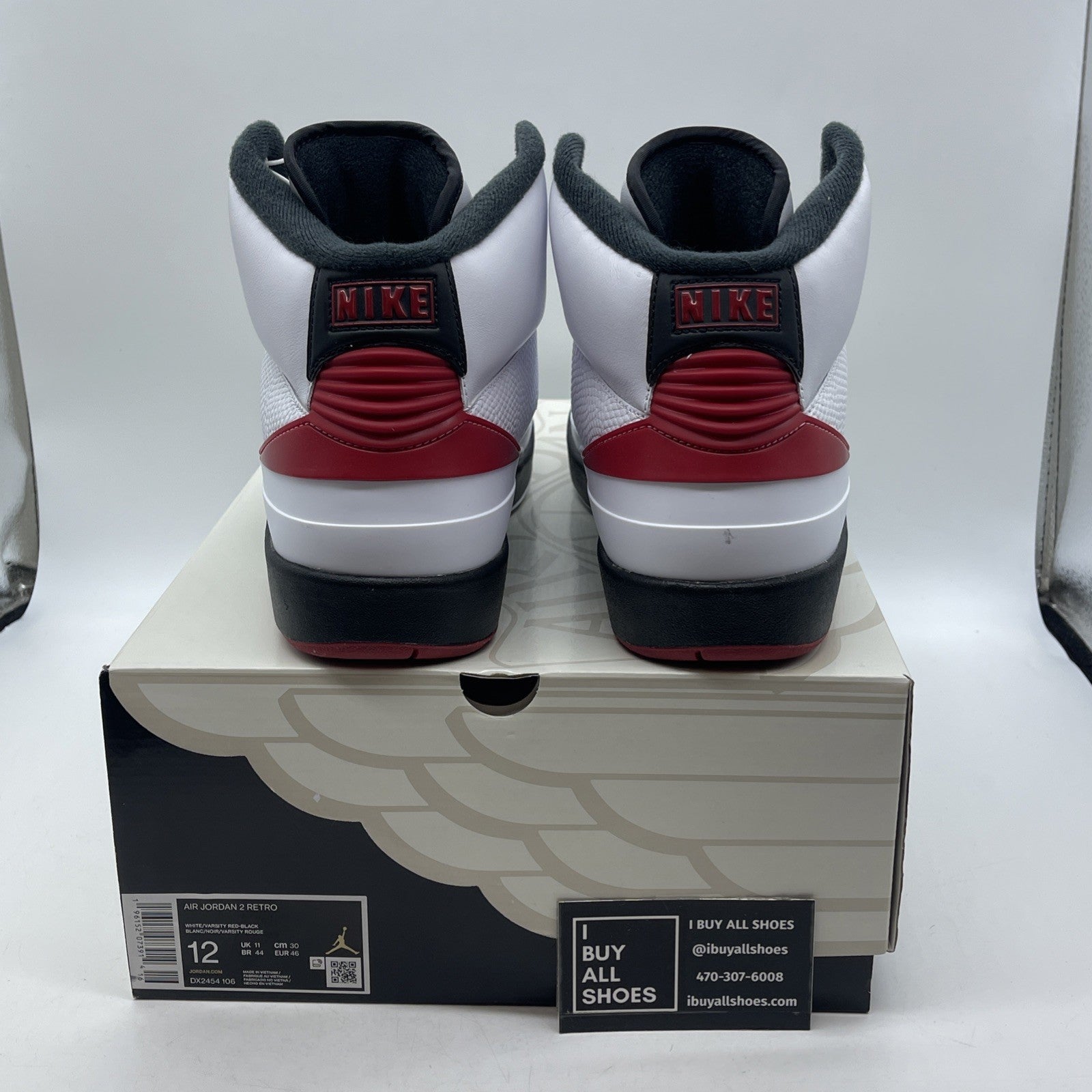Size 12 - Air Jordan 2 Retro Mid Chicago (DX2454-106)