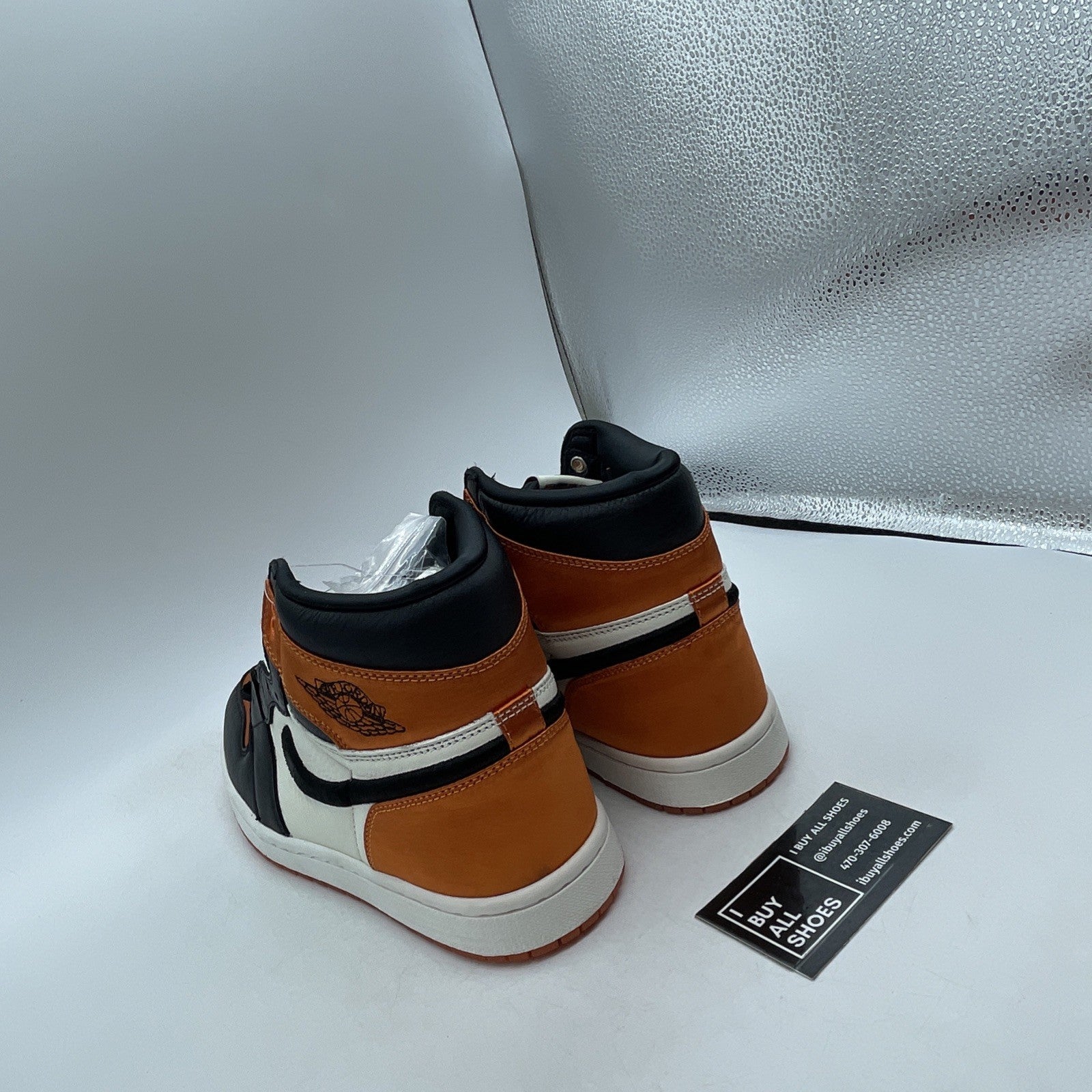 Size 10W - Air Jordan 1 Retro OG High Satin Shattered Backboard (AV3725-010)