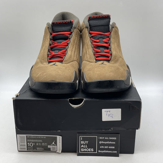 Size 10.5 - Air Jordan 14 Retro Winterized Brown Black Suede (DO9406-200)